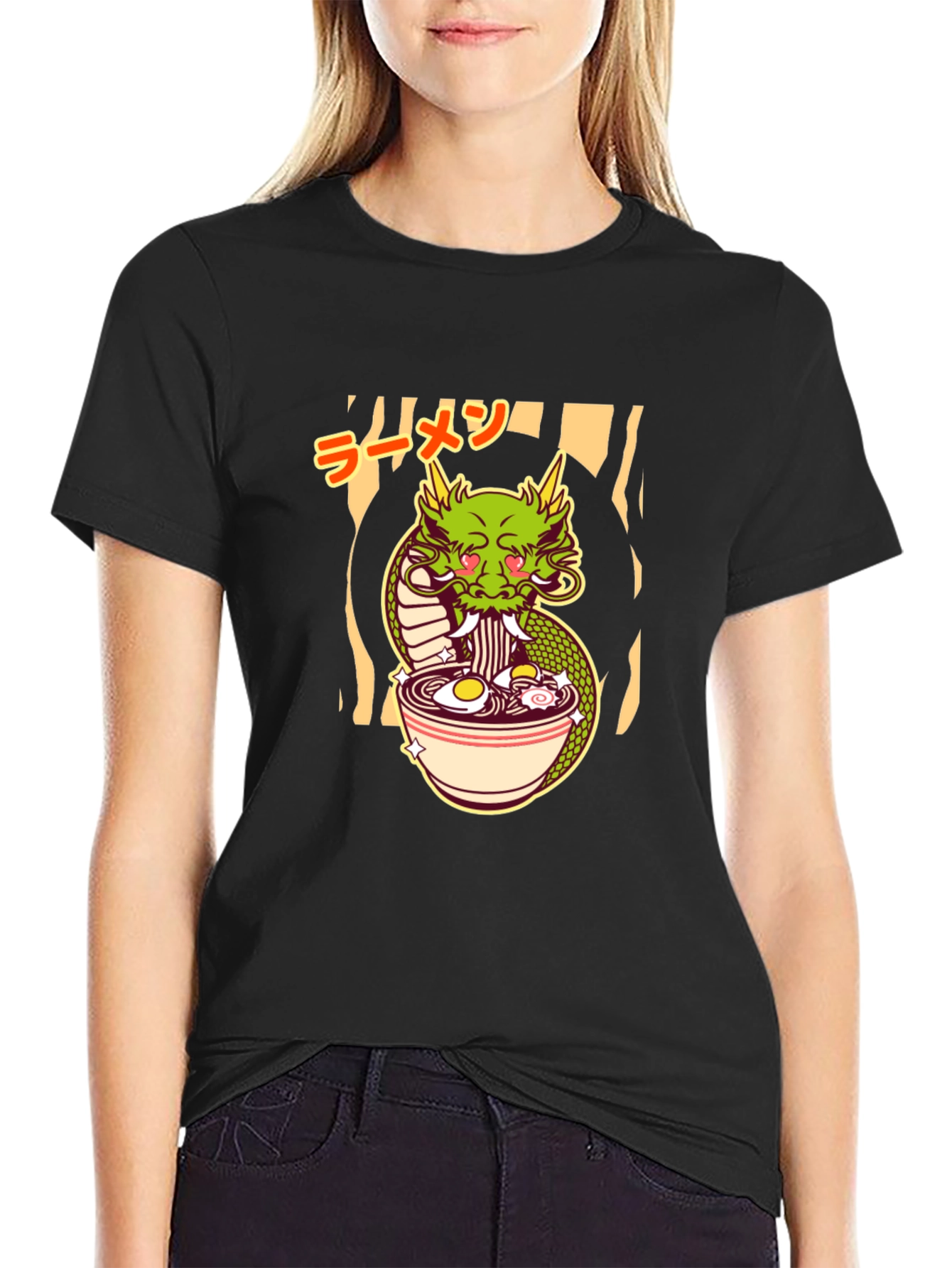 Ramen Dragon Graphic Tee - Stylish Comfort