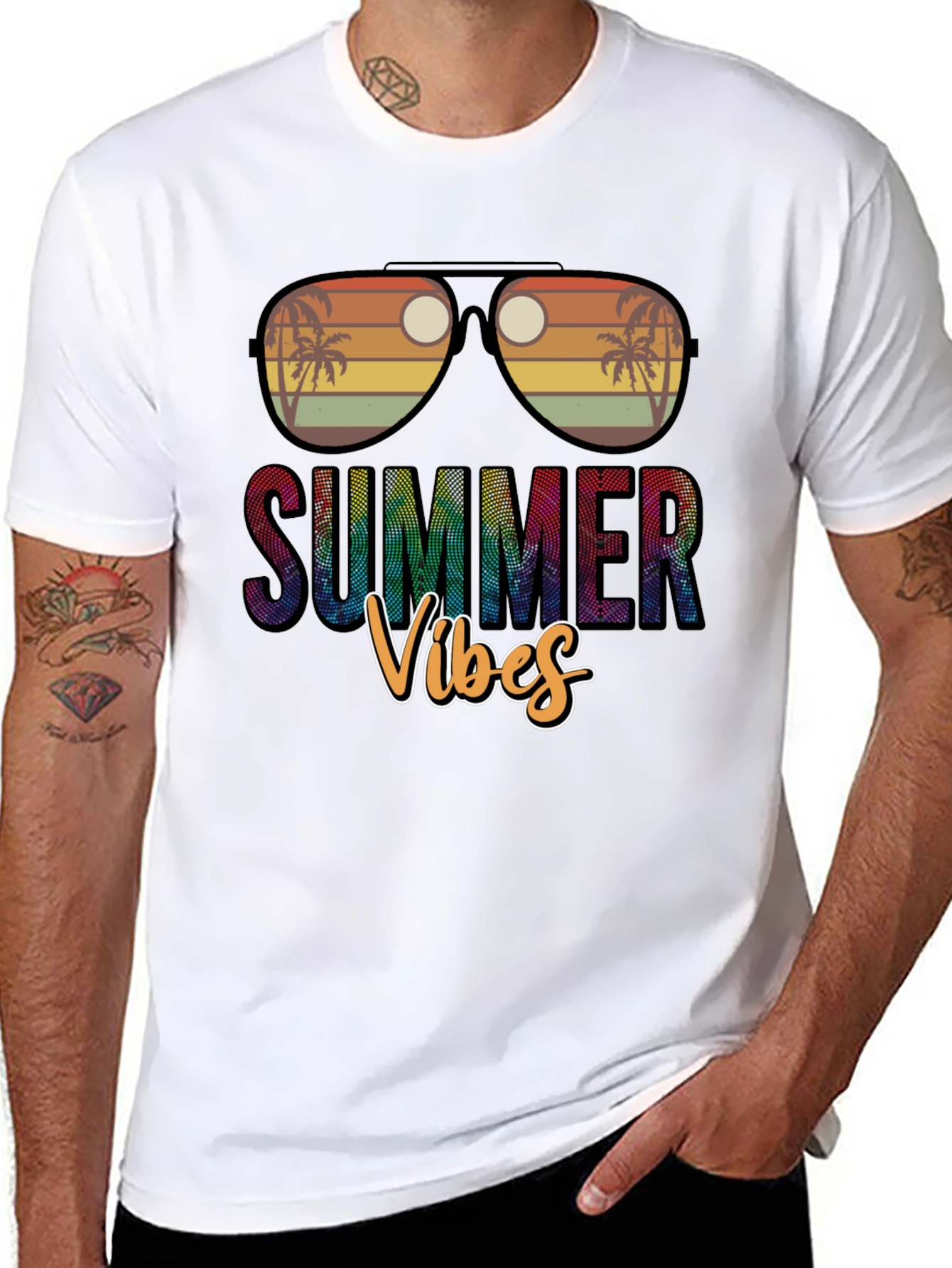 Summer Vibes Graphic T-Shirt - Beach Ready!