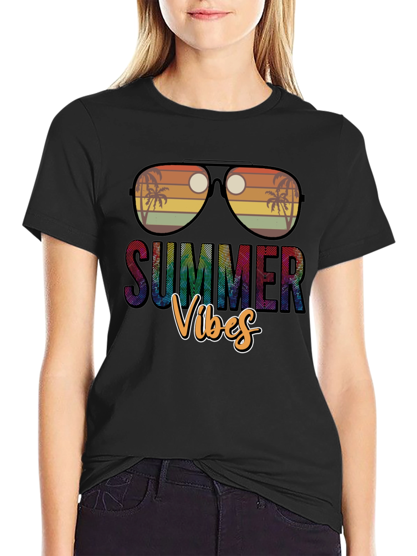 Summer Vibes Graphic T-Shirt - Beach Ready!