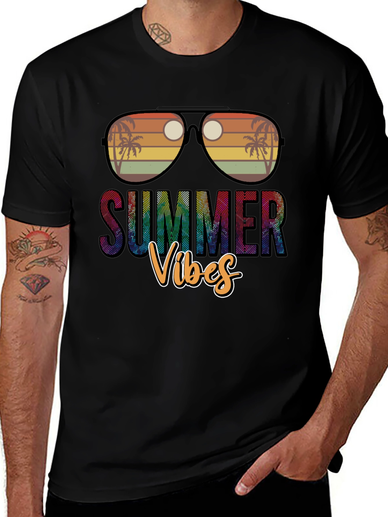 Summer Vibes Graphic T-Shirt - Beach Ready!