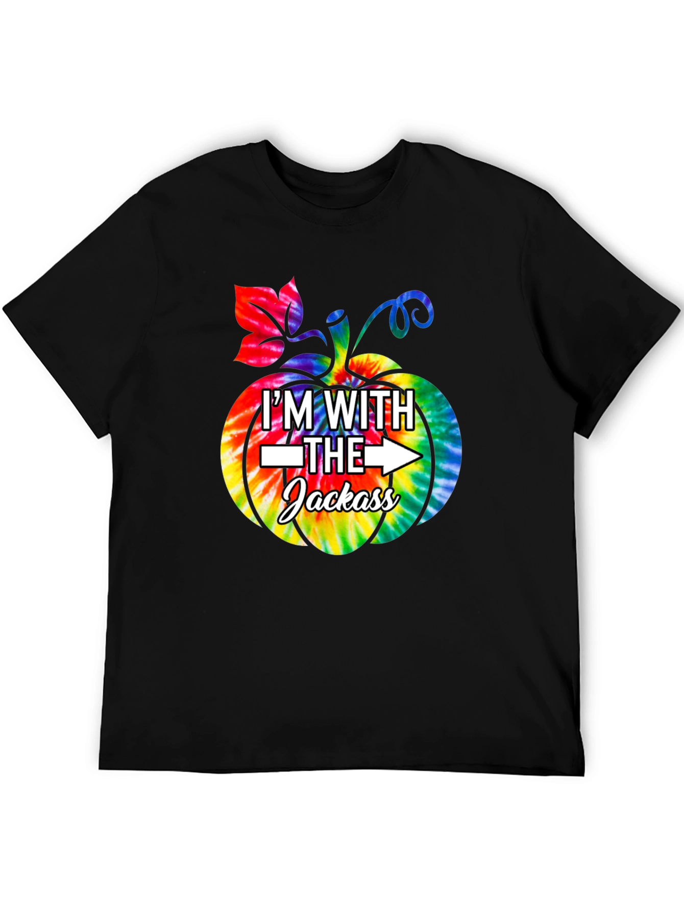 Im With The Jackass T-Shirt - Funny Pumpkin Tee