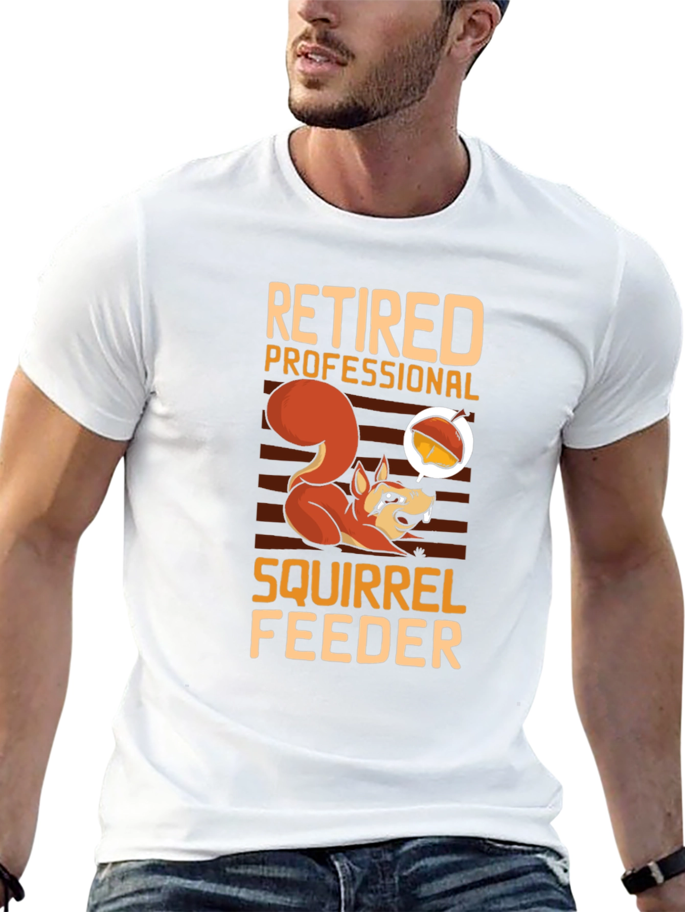 Retired Professional Squirrel Feeder T-Shirt