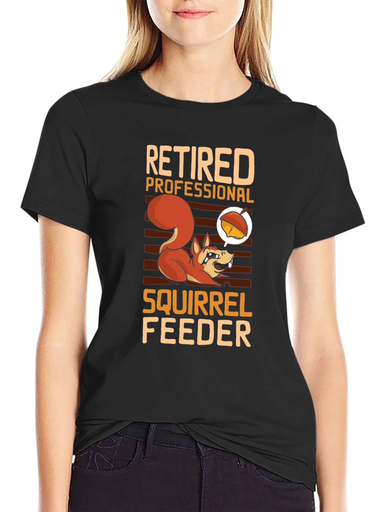 Retired Professional Squirrel Feeder T-Shirt