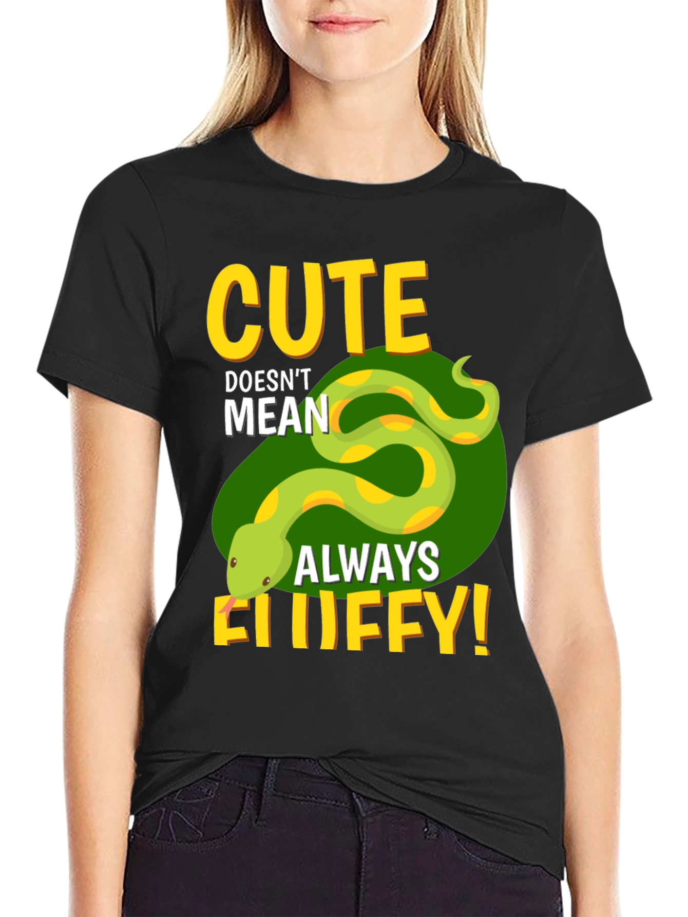 Cute Doesnt Mean Always Fluffy T-Shirt