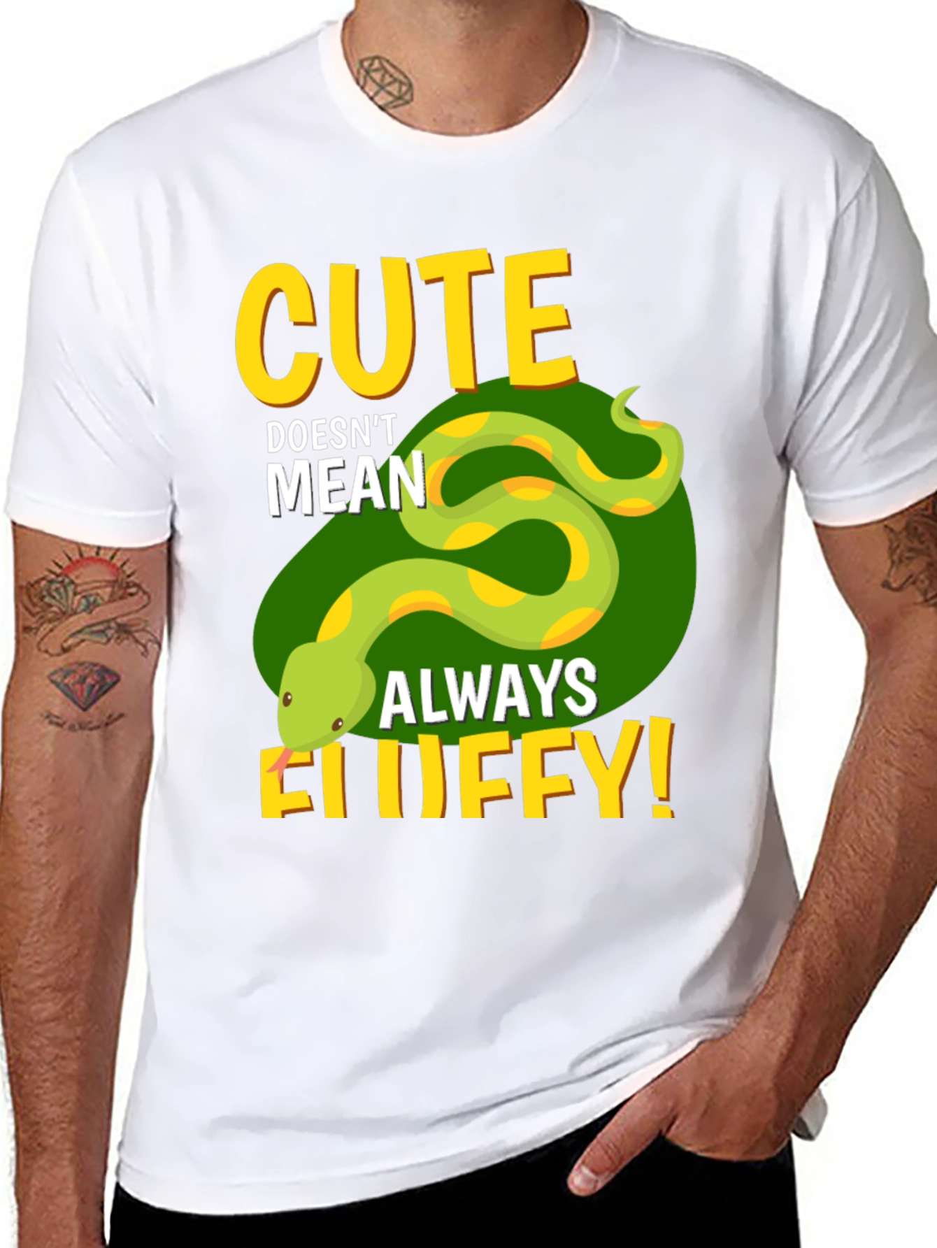 Cute Doesnt Mean Always Fluffy T-Shirt