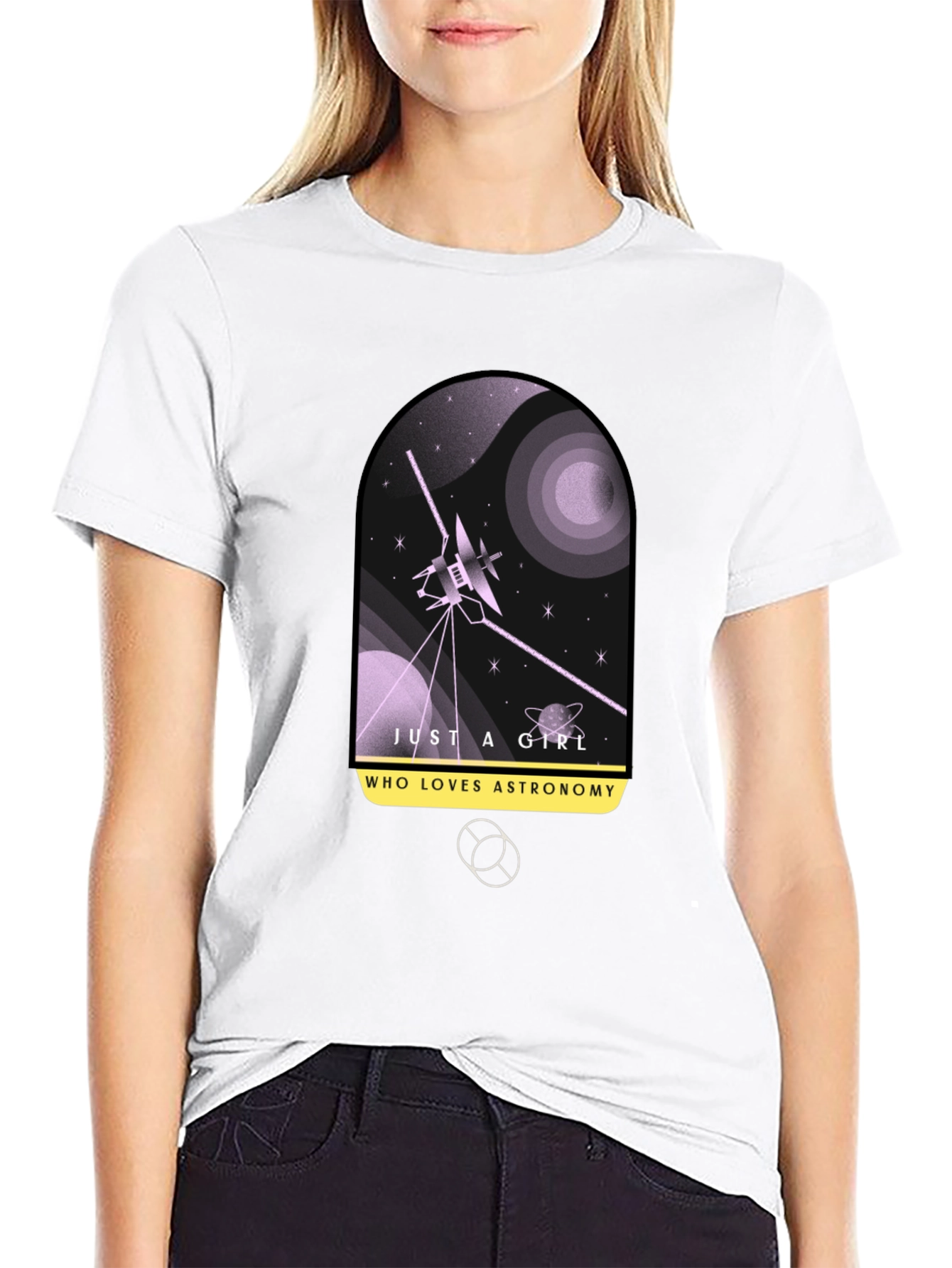 Astronomy Lover Black Graphic Tee