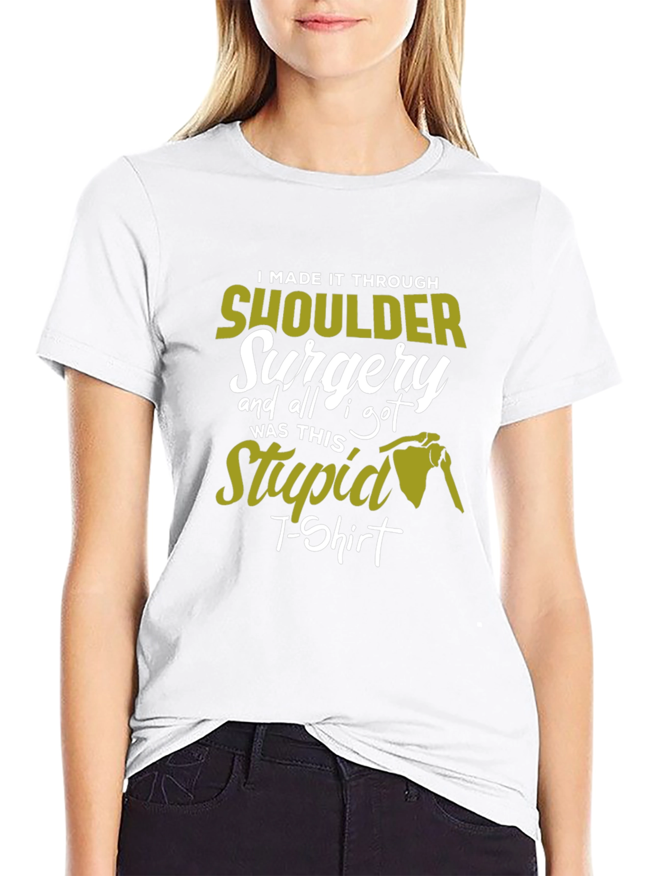 Shoulder Surgery Recovery T-Shirt - Funny Injury Gift