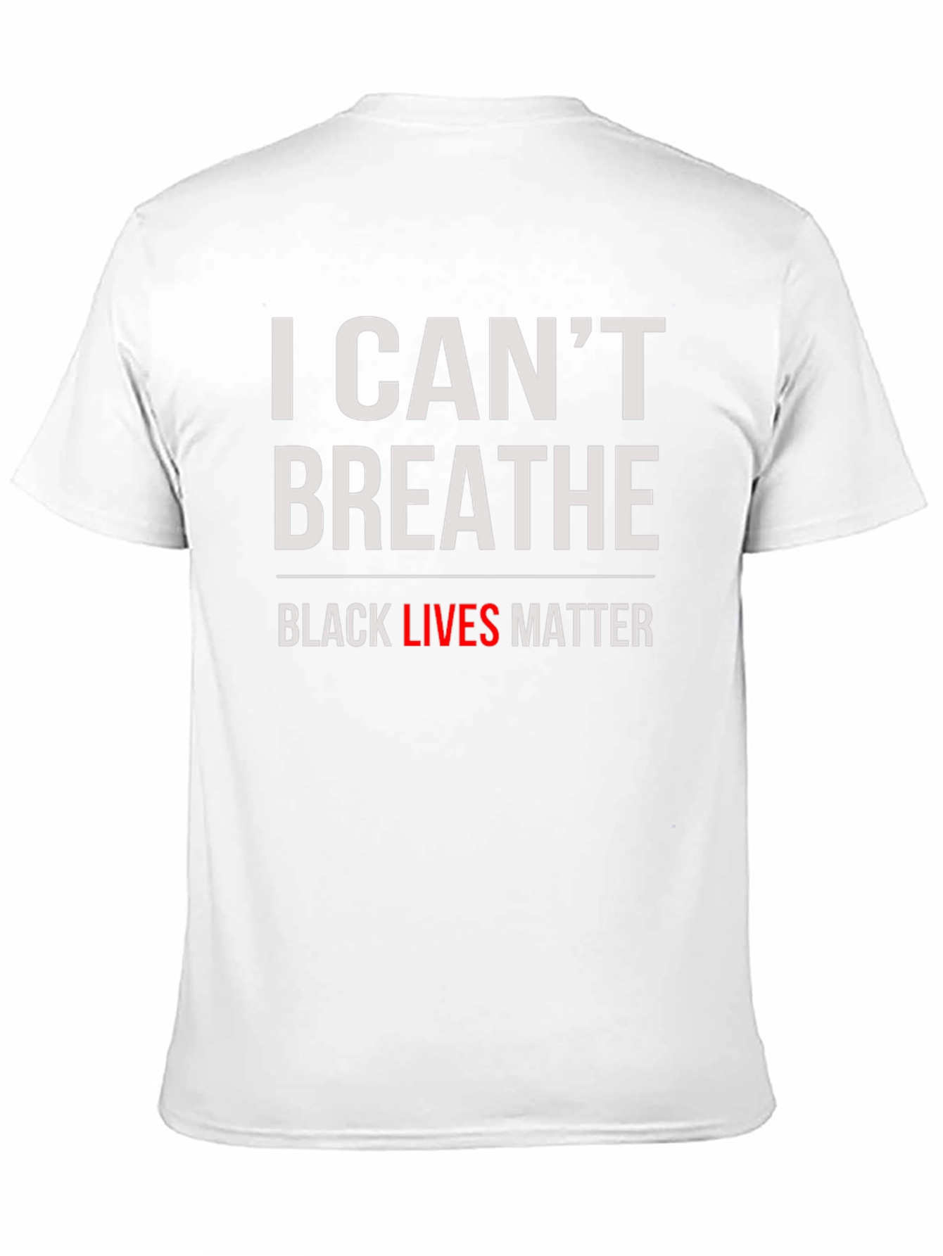 I Cant Breathe Black Lives Matter T-Shirt