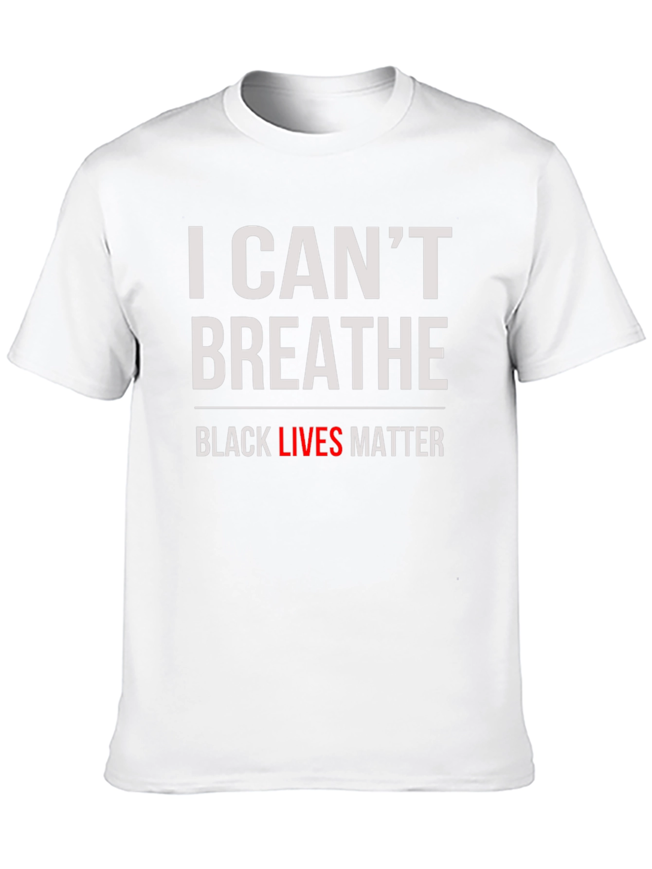 I Cant Breathe Black Lives Matter T-Shirt