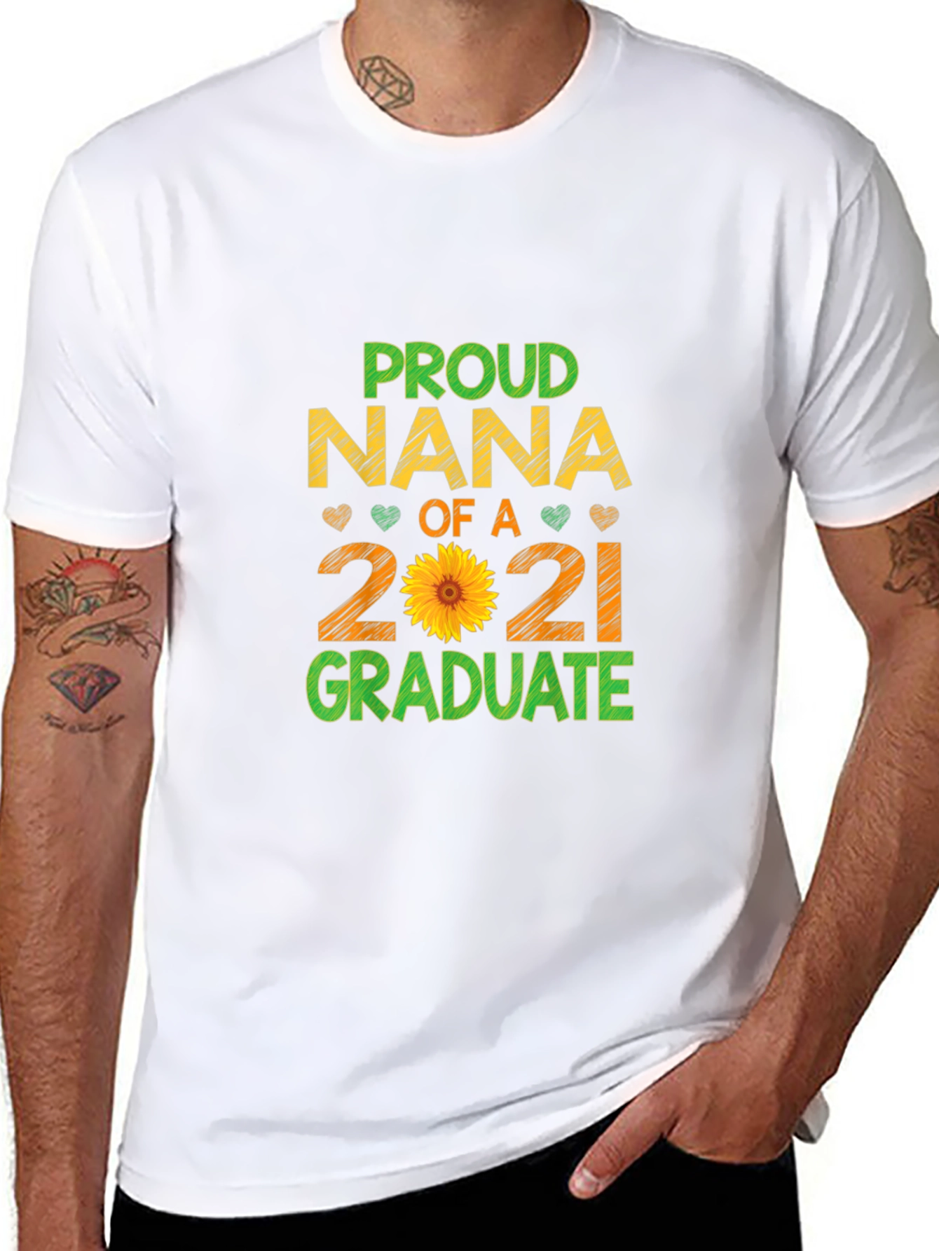 Proud Nana of a 2021 Graduate T-Shirt
