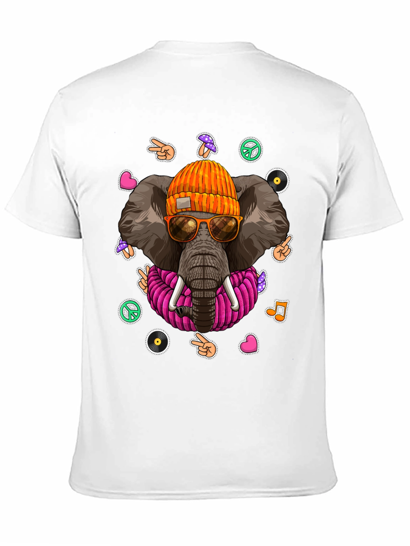 Cool Elephant Graphic Tee