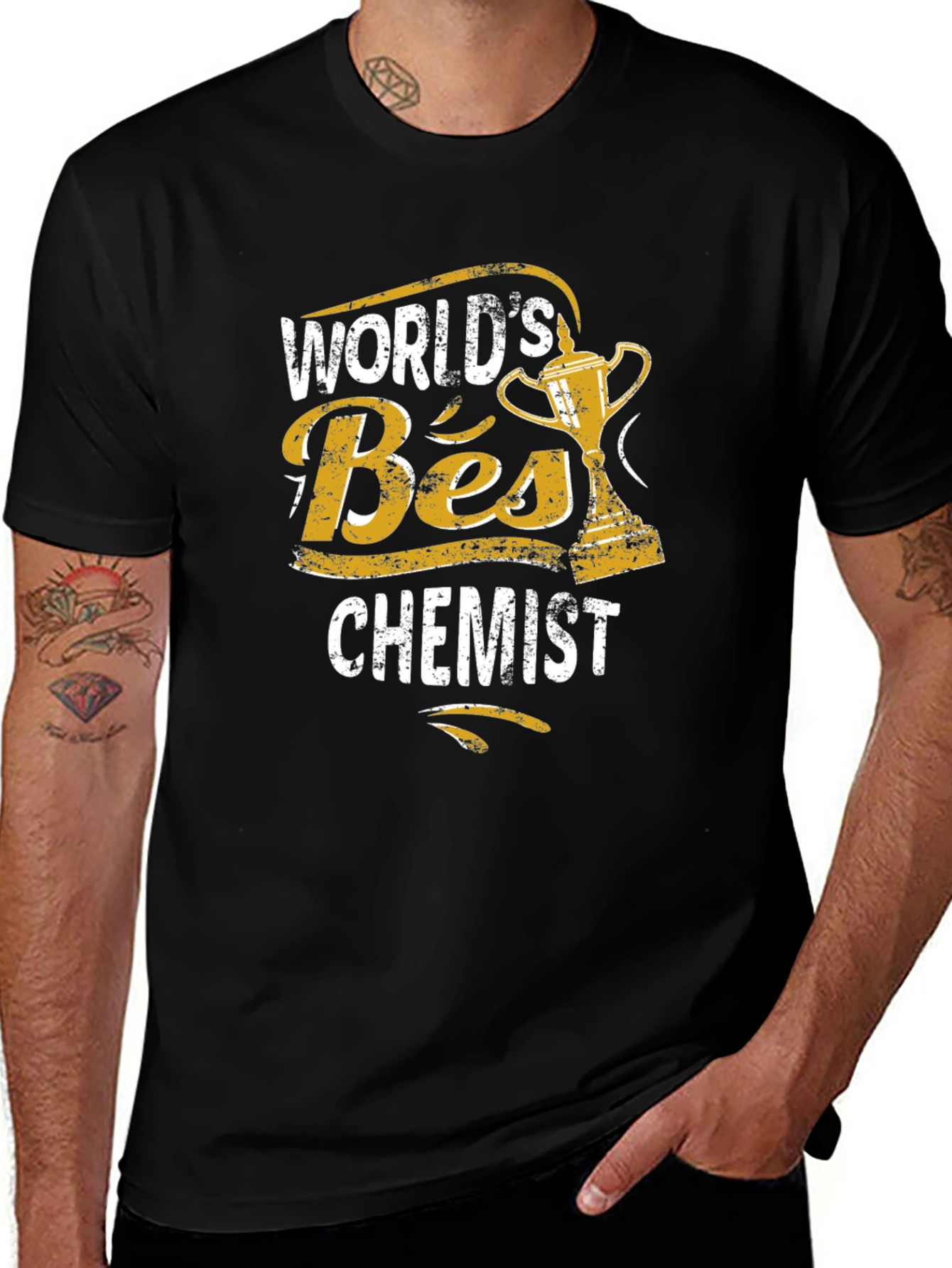 Worlds Best Chemist Graphic T-Shirt