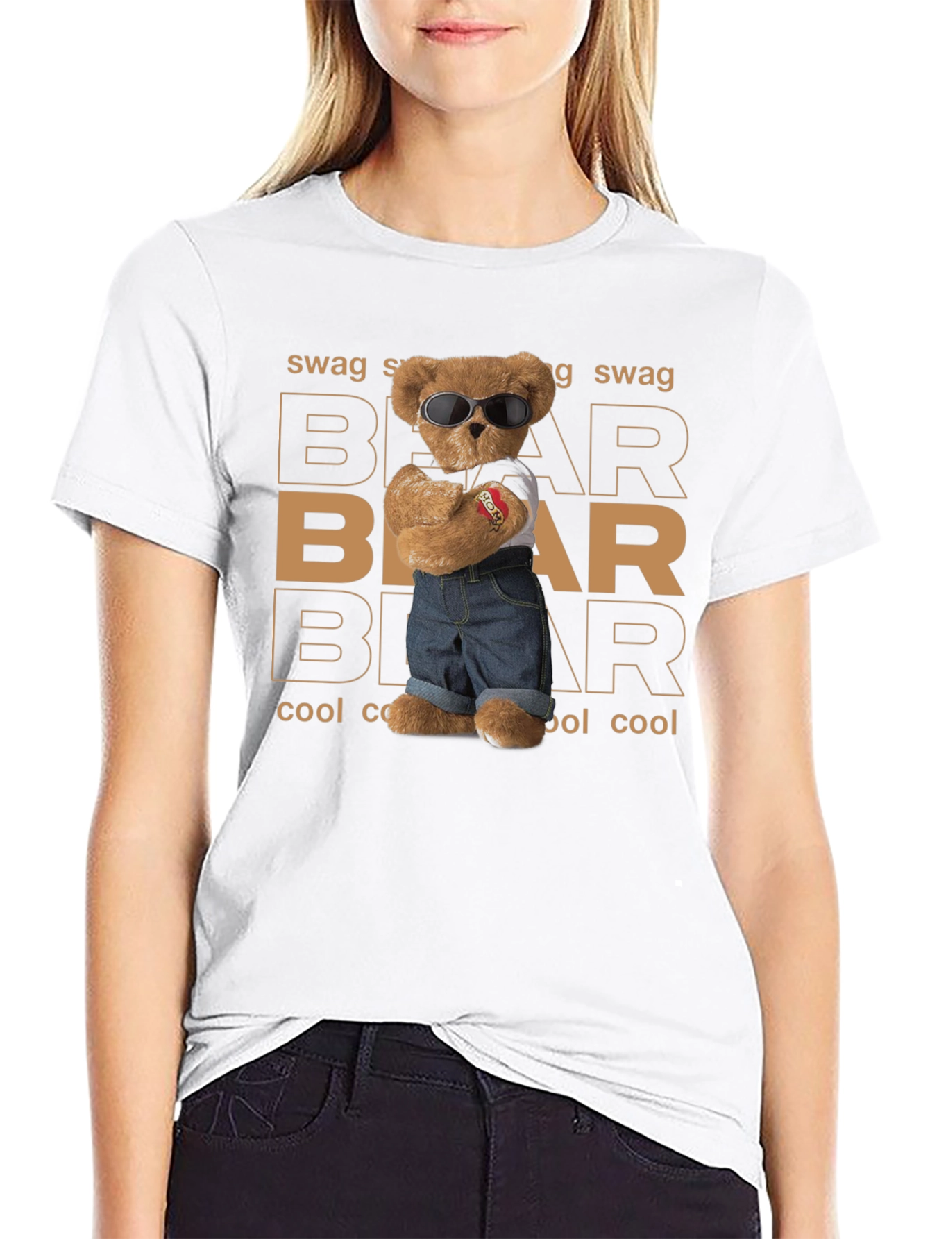 Cool Bear Swag Graphic Tee