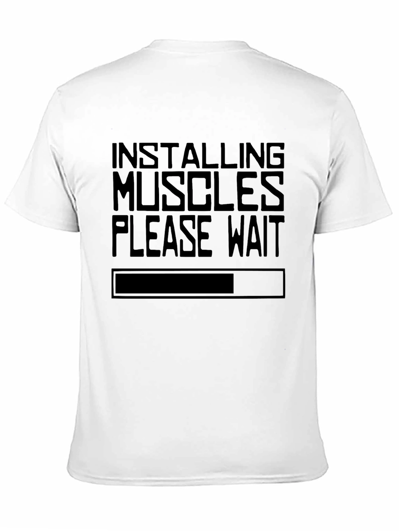 Installing Muscles Mens Graphic Tee