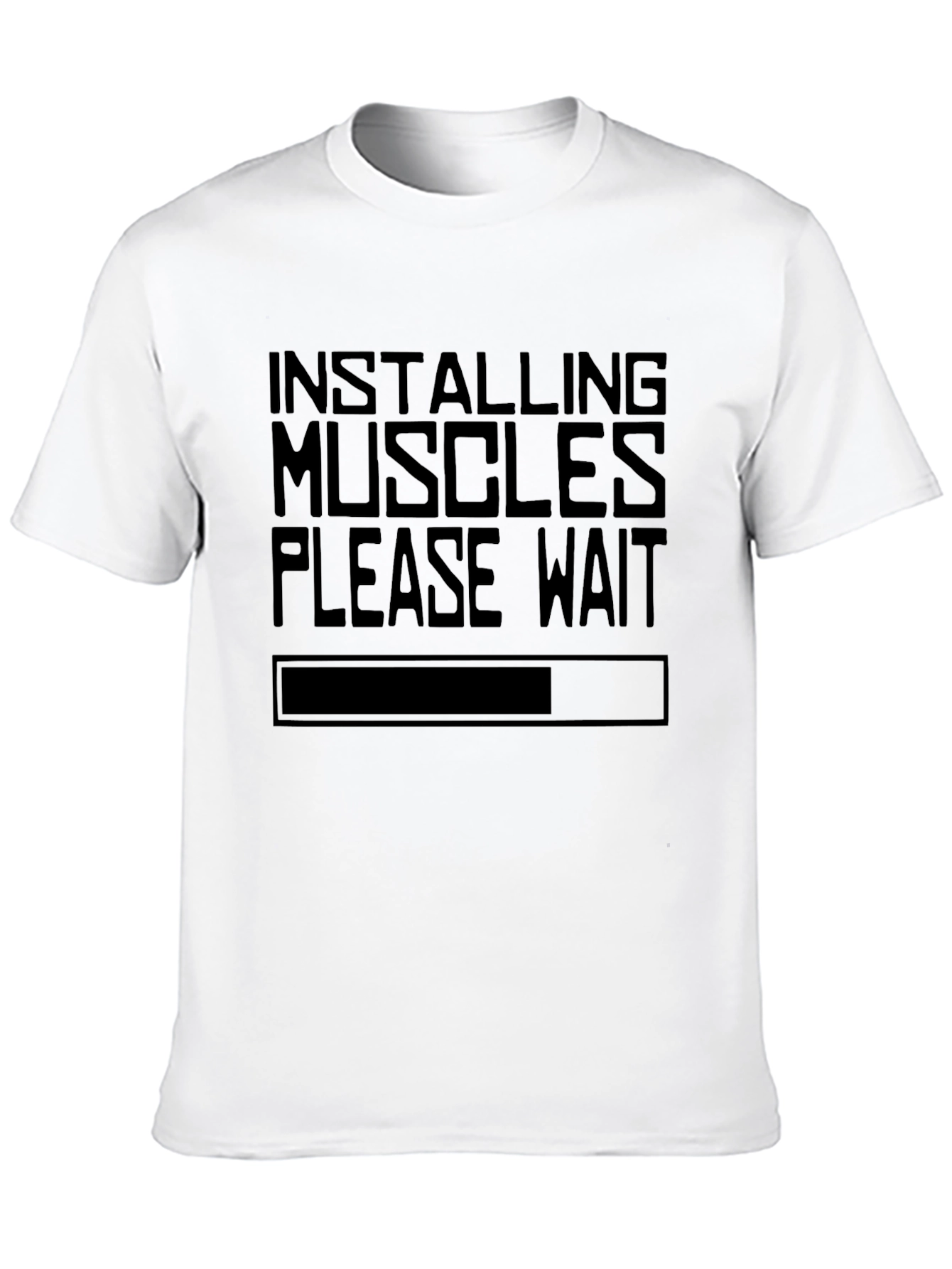 Installing Muscles Mens Graphic Tee