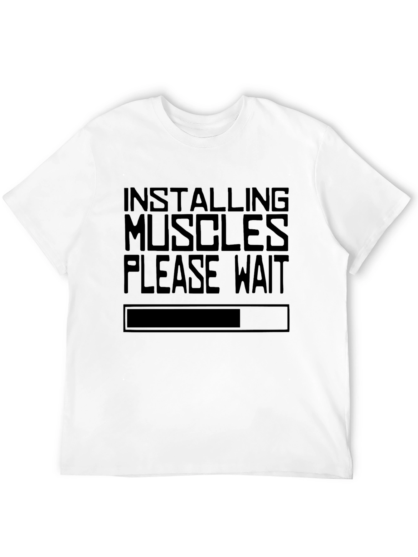 Installing Muscles Mens Graphic Tee