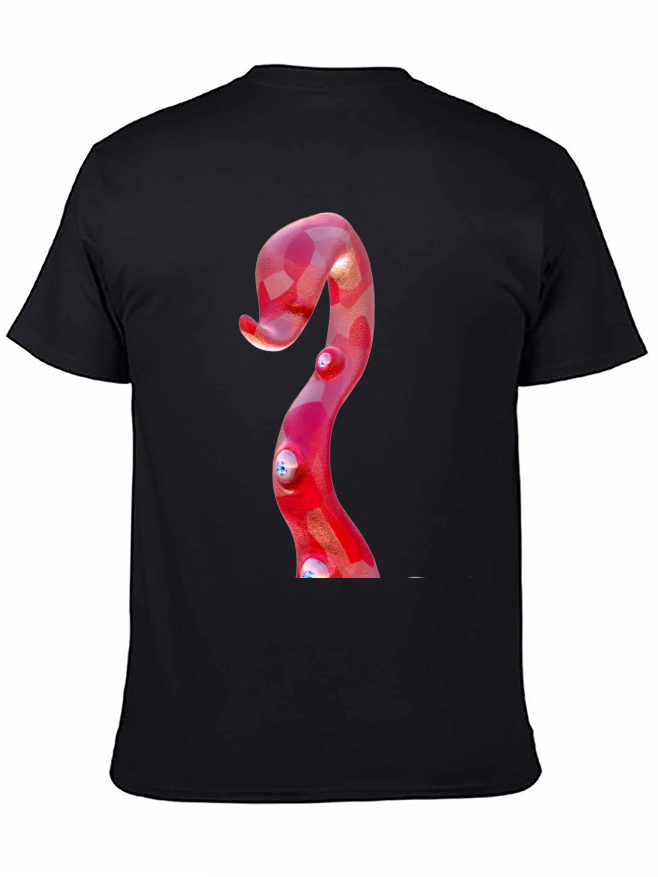 Red Tentacle T-Shirt - Quirky Graphic Tee