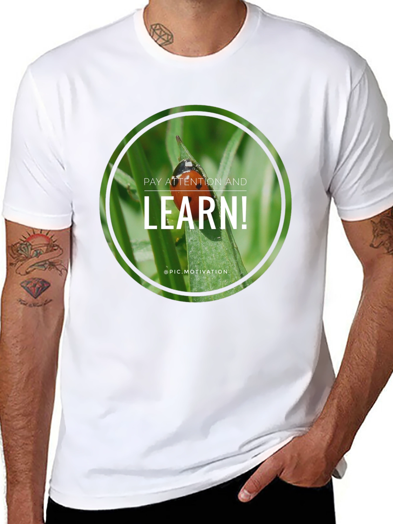 Pay Attention and Learn! Graphic Tee