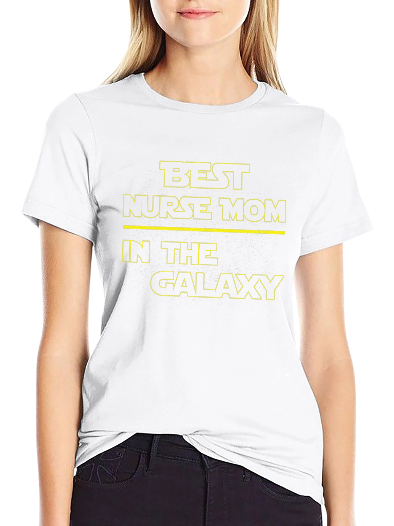 Best Nurse Mom Galaxy T-Shirt