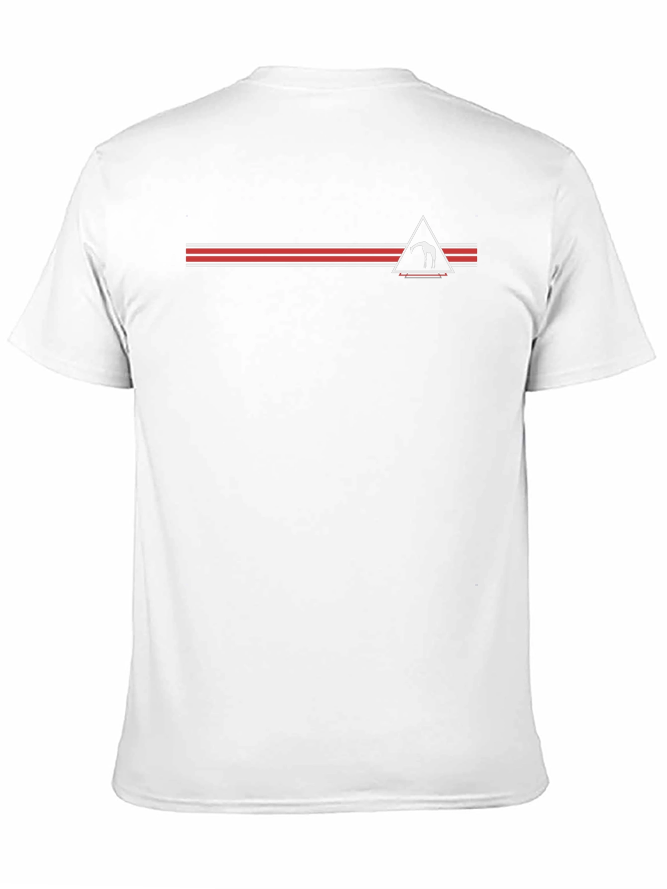Stylish Black Graphic Tee - Geometric Design