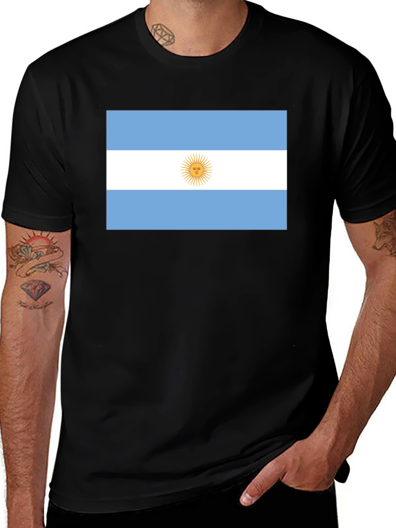 Argentina Flag T-Shirt - Show Your Pride