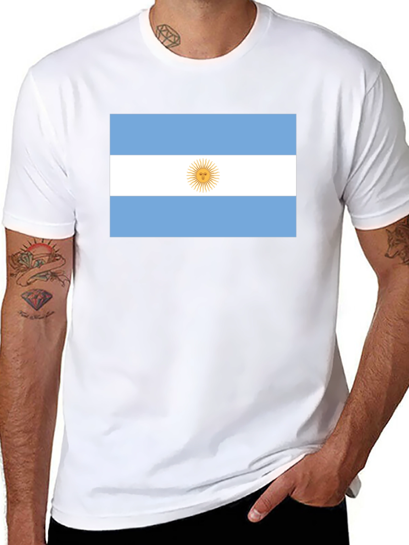 Argentina Flag T-Shirt - Show Your Pride