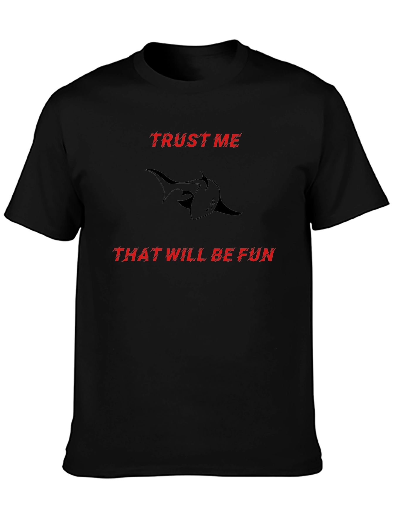 Trust Me Shark Graphic T-Shirt