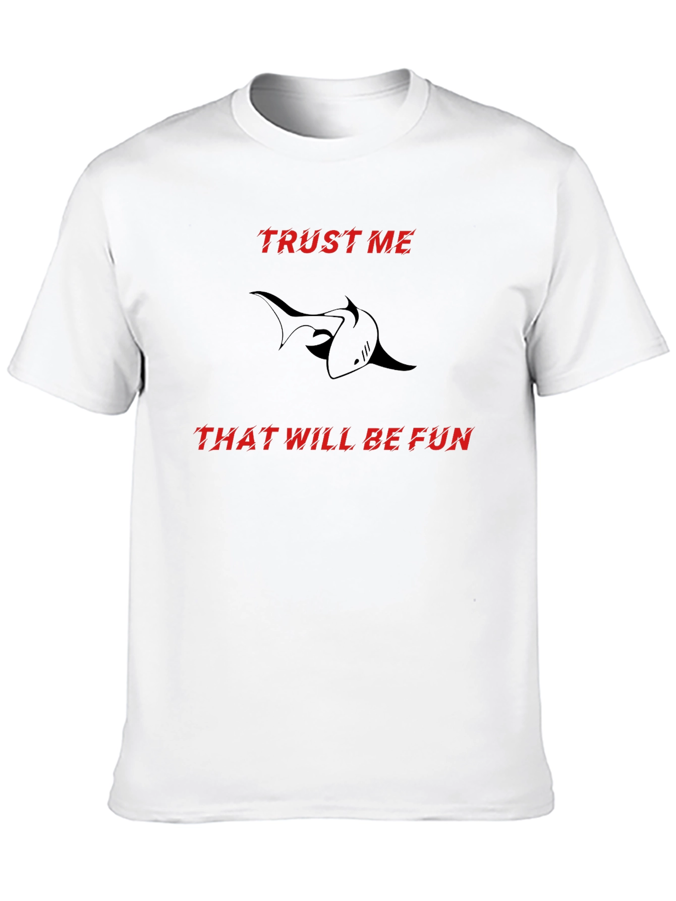 Trust Me Shark Graphic T-Shirt