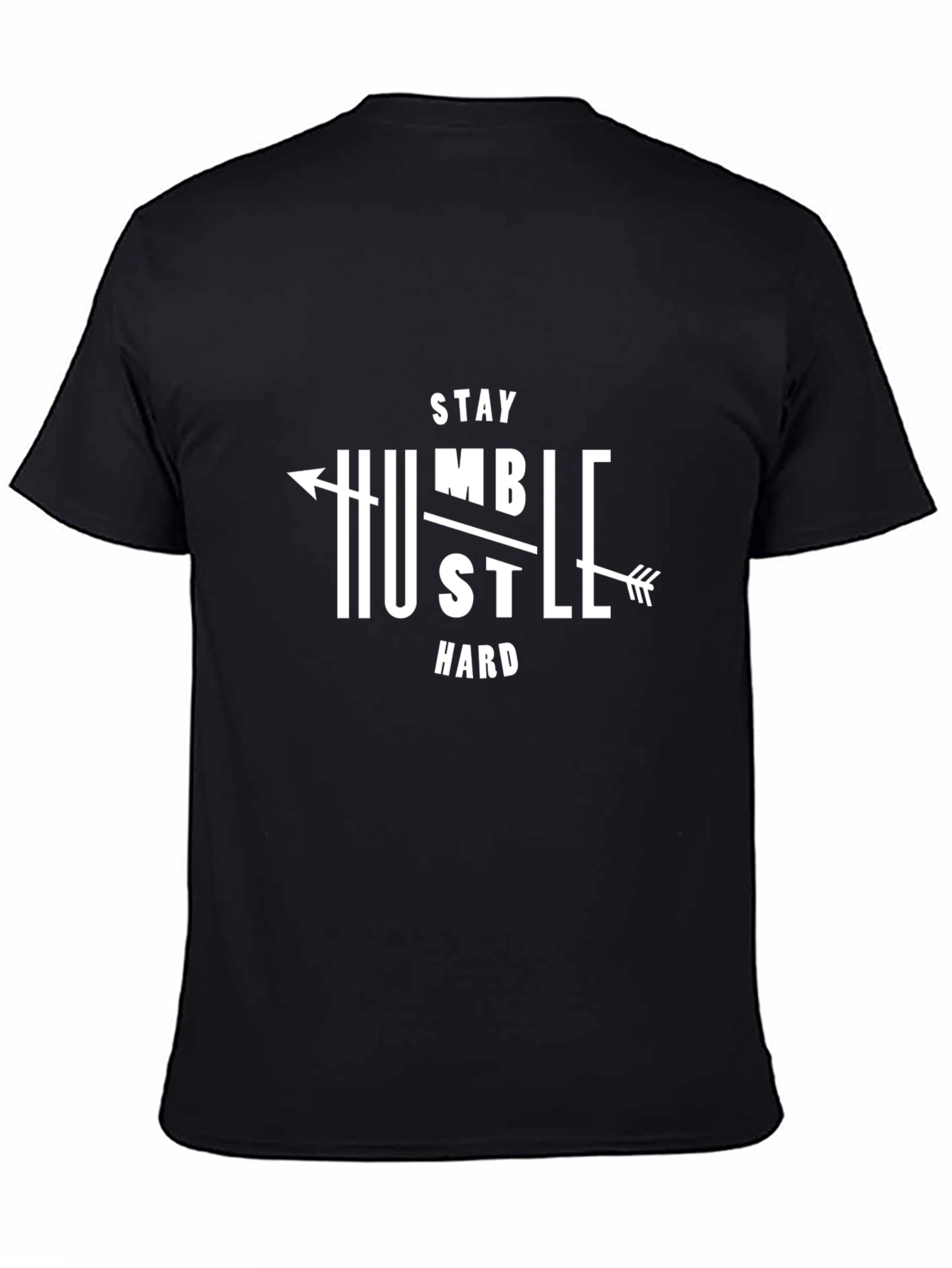 Stay Humble Hustle Hard Graphic T-Shirt