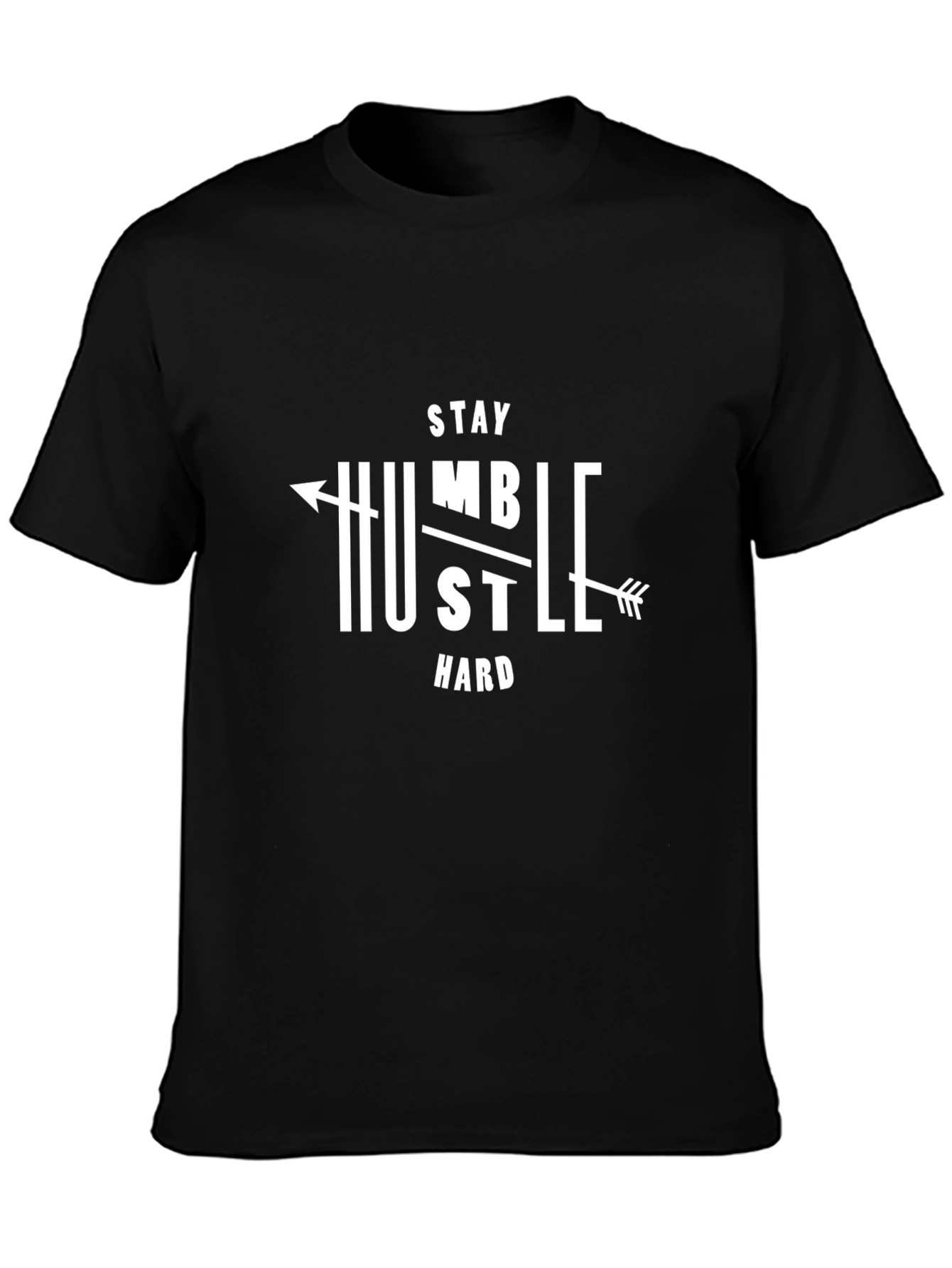 Stay Humble Hustle Hard Graphic T-Shirt