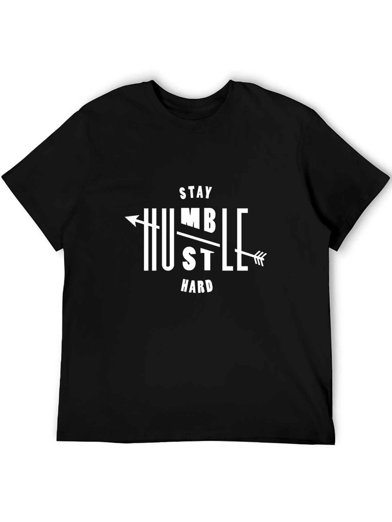 Stay Humble Hustle Hard Graphic T-Shirt