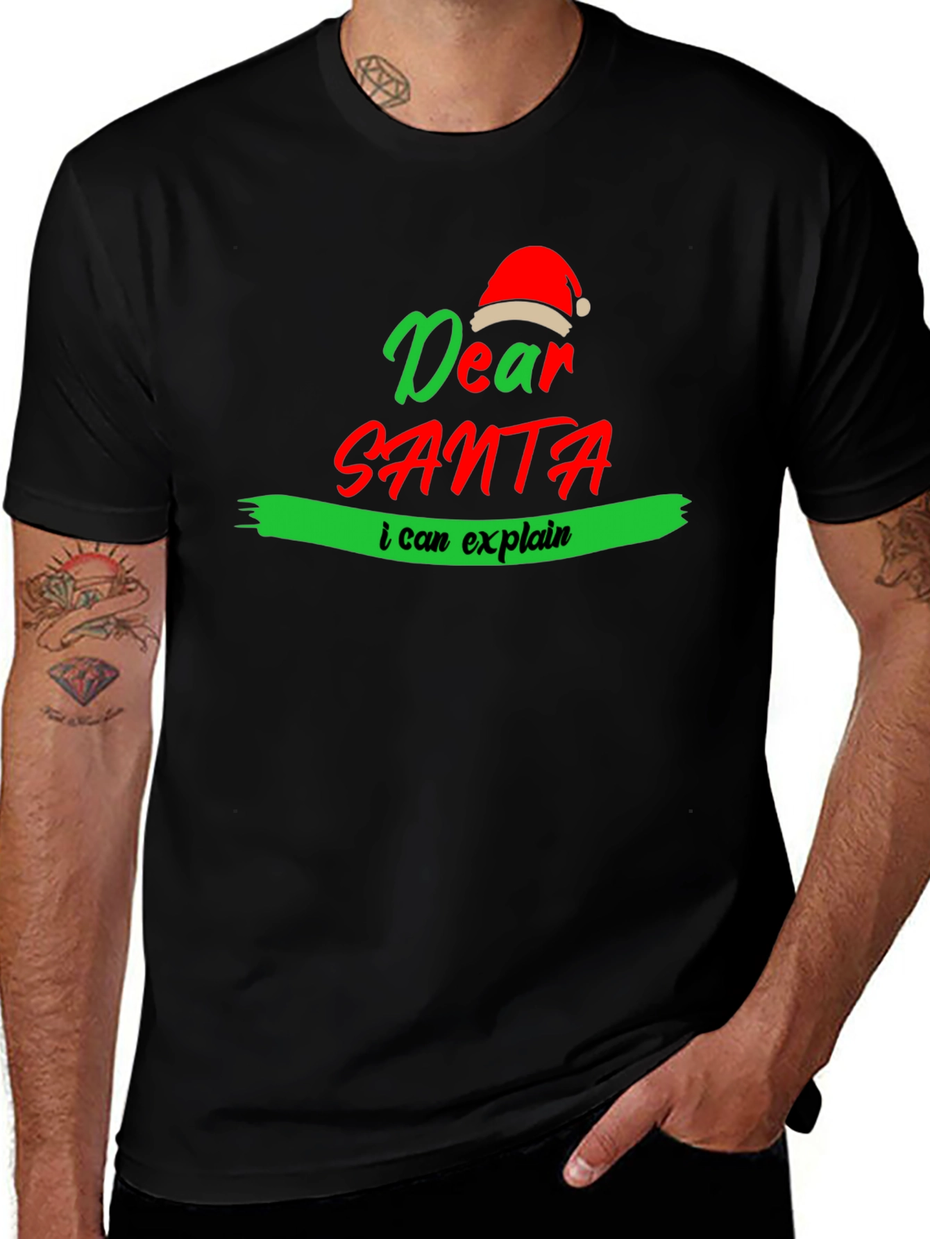 Dear Santa I Can Explain Christmas T-Shirt