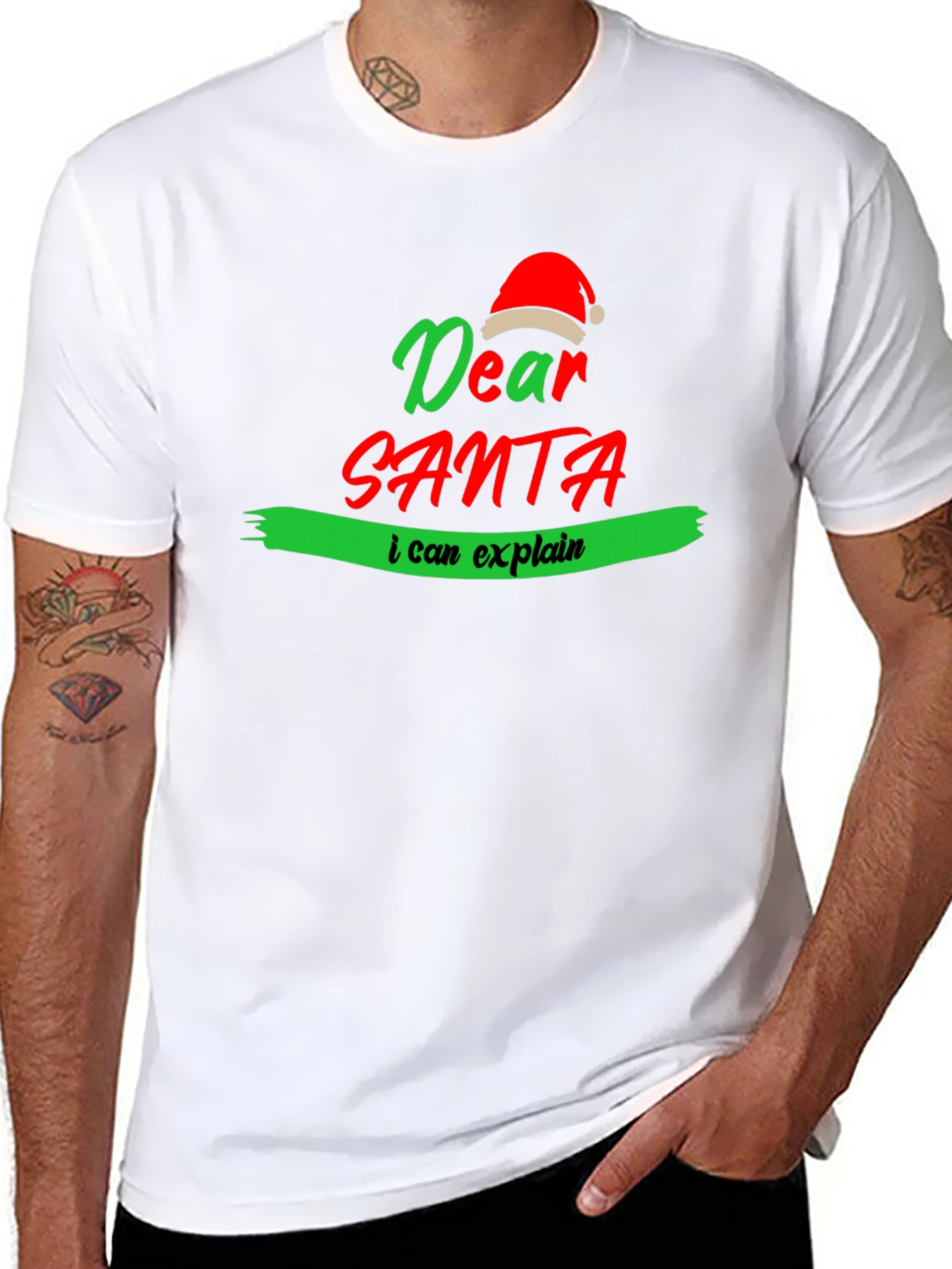 Dear Santa I Can Explain Christmas T-Shirt
