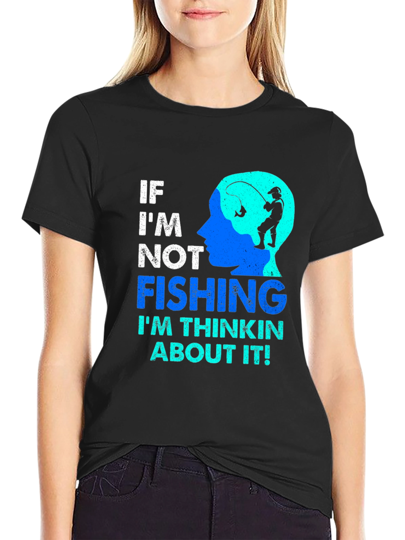 Fishing Lover T-Shirt - If Im Not Fishing...