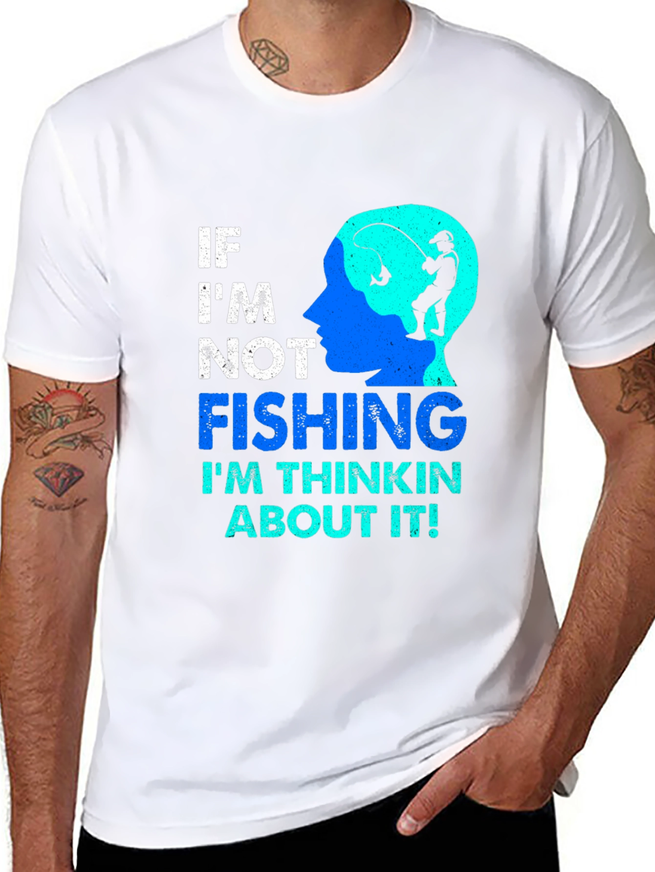 Fishing Lover T-Shirt - If Im Not Fishing...