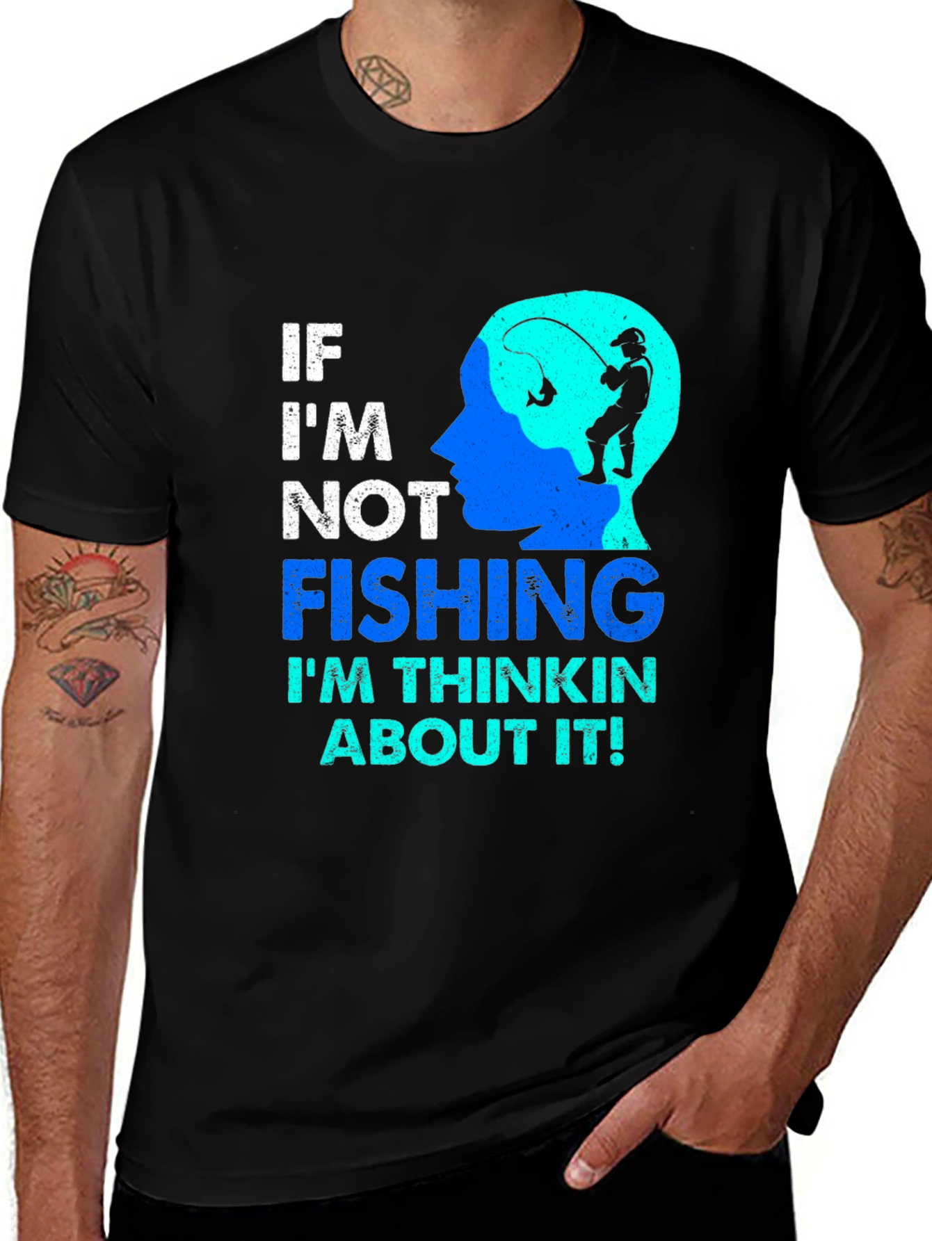 Fishing Lover T-Shirt - If Im Not Fishing...
