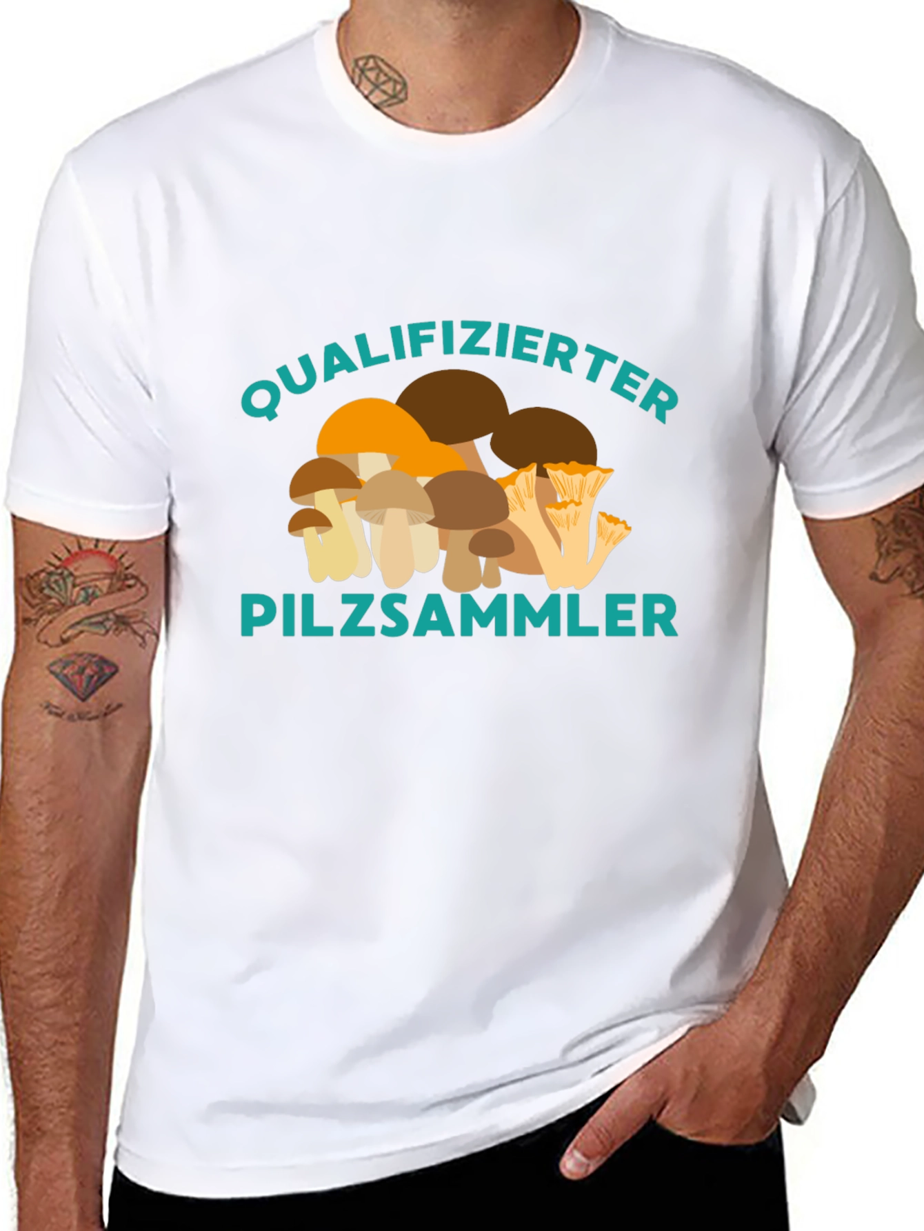 Qualified Mushroom Hunter T-Shirt