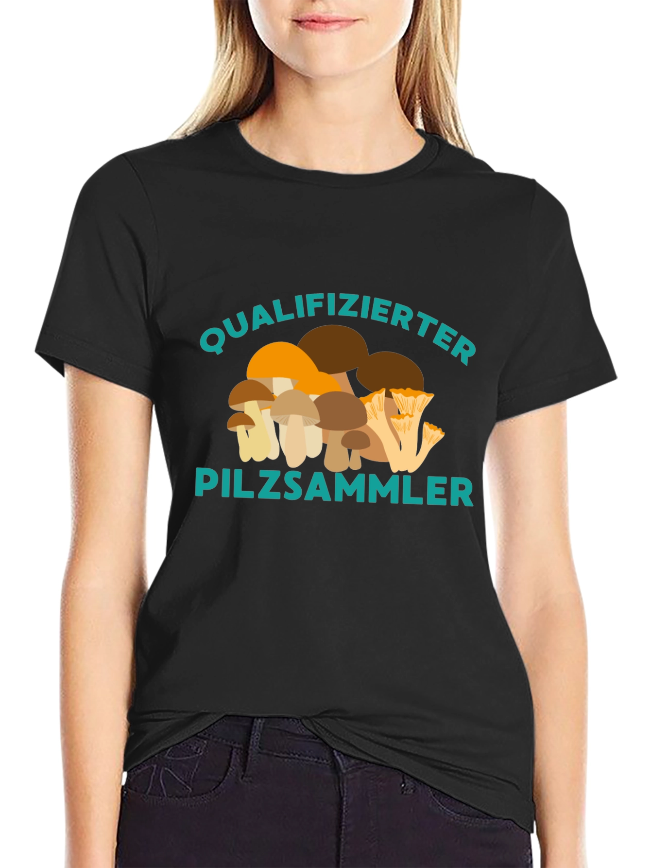 Qualified Mushroom Hunter T-Shirt