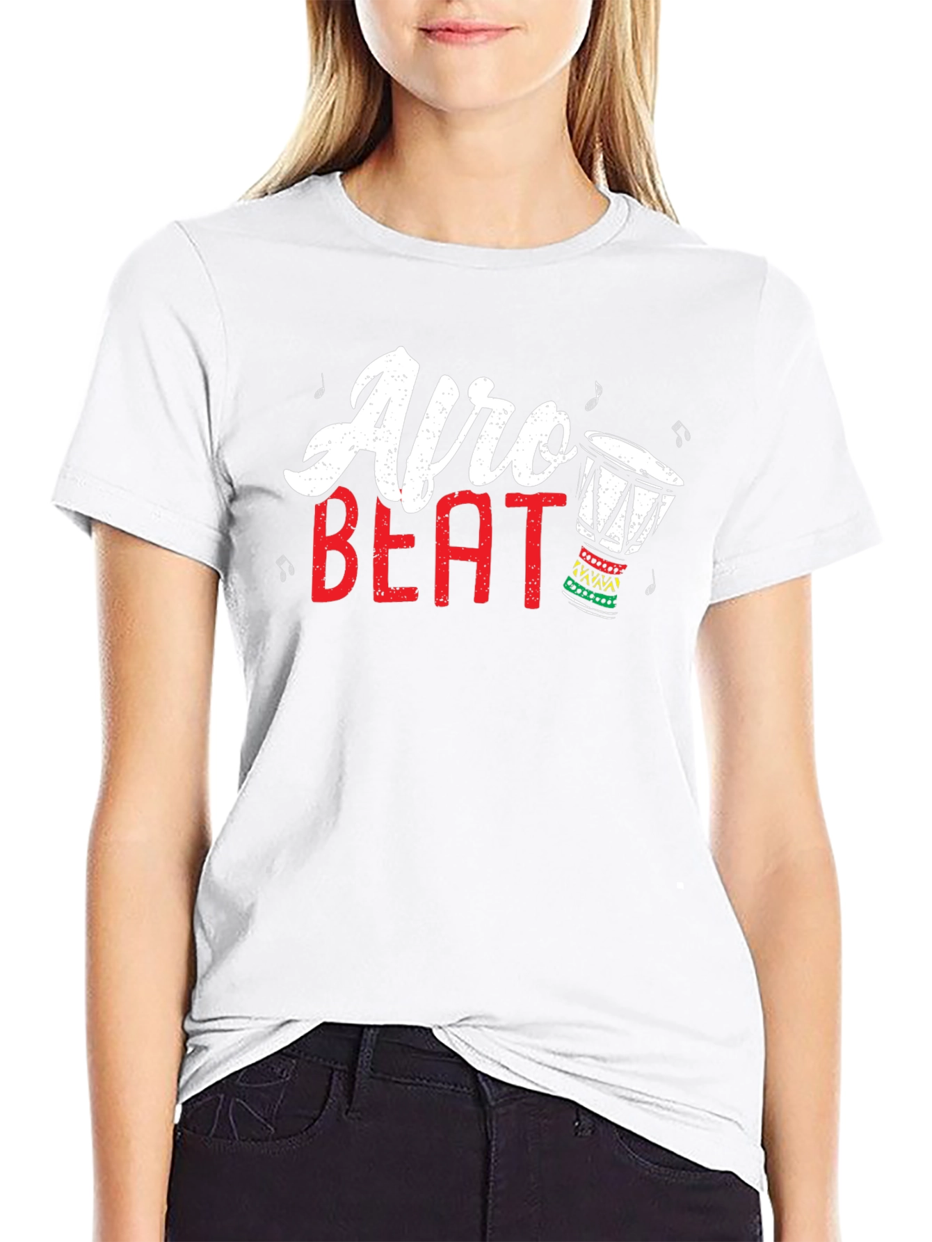 Afro Beat Graphic Tee - Stylish Music T-Shirt
