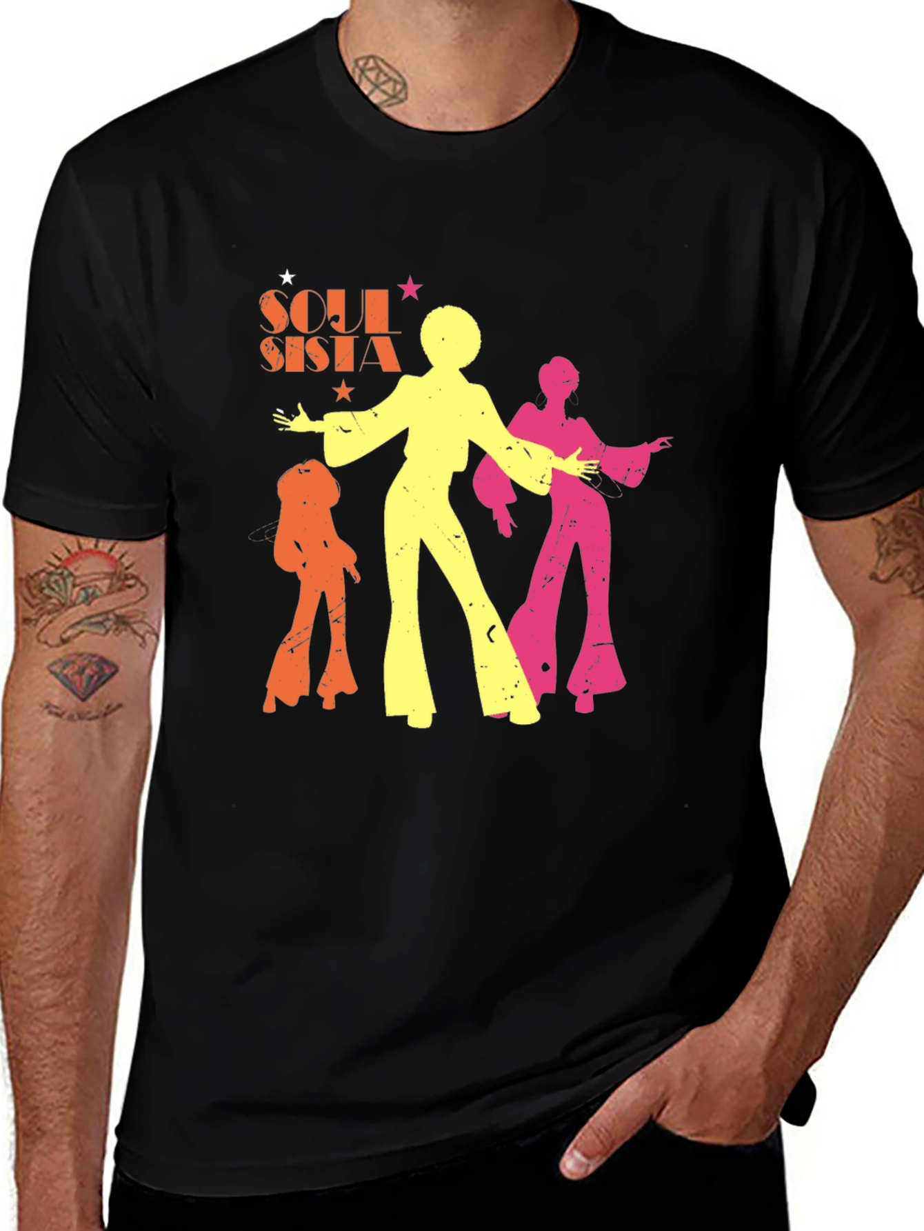 Soul Sista Graphic Tee - Retro Vibe