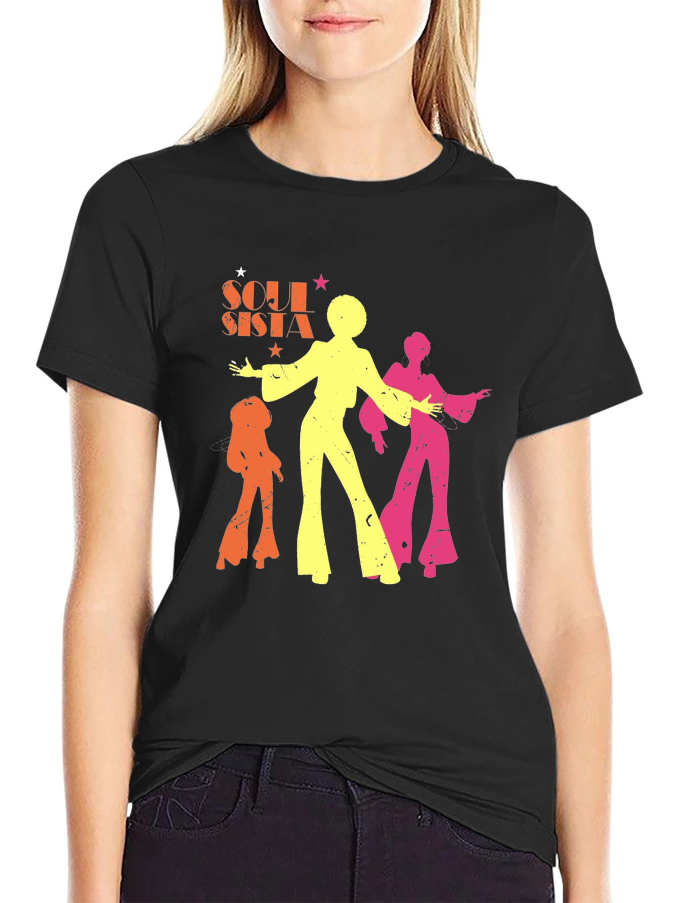 Soul Sista Graphic Tee - Retro Vibe