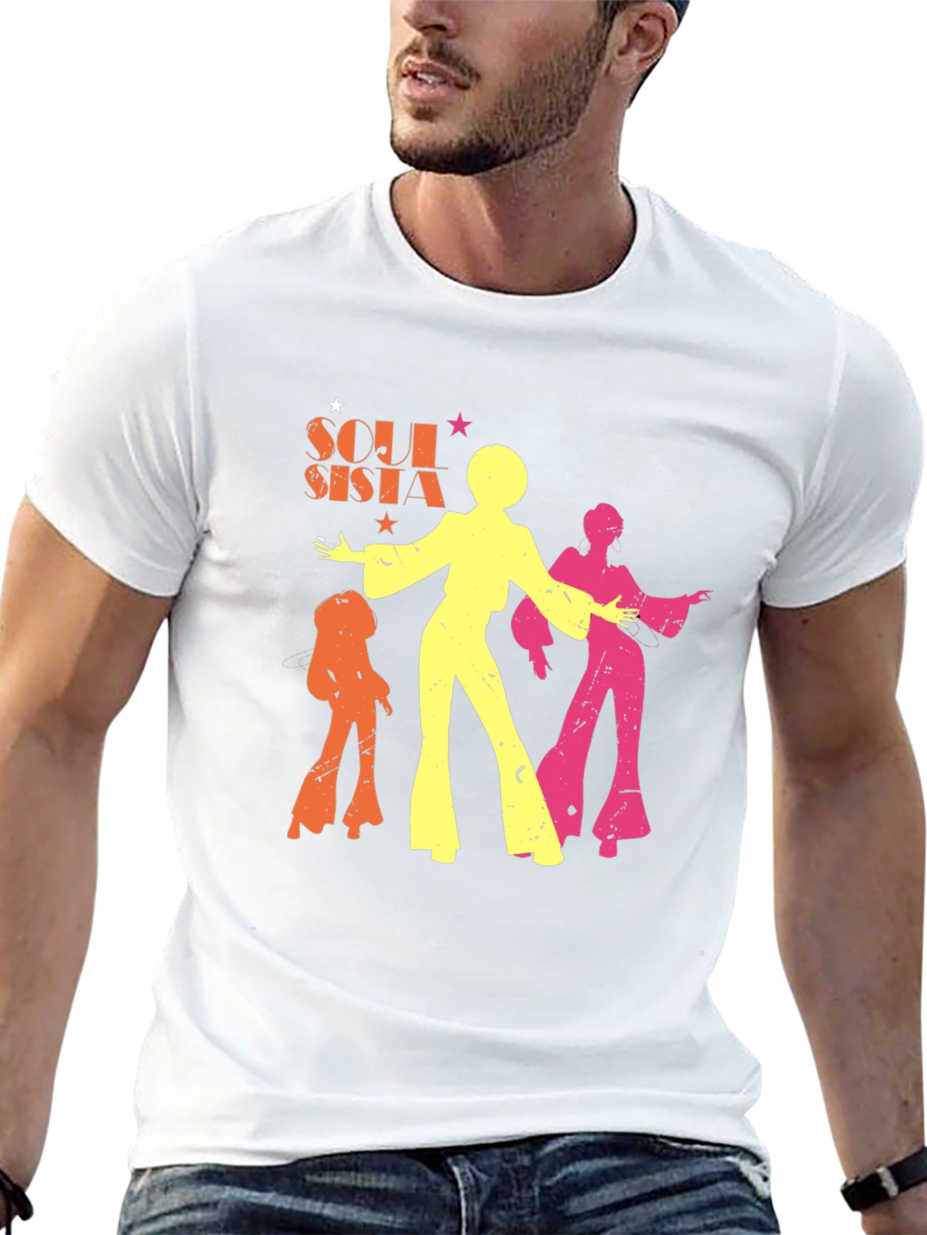 Soul Sista Graphic Tee - Retro Vibe