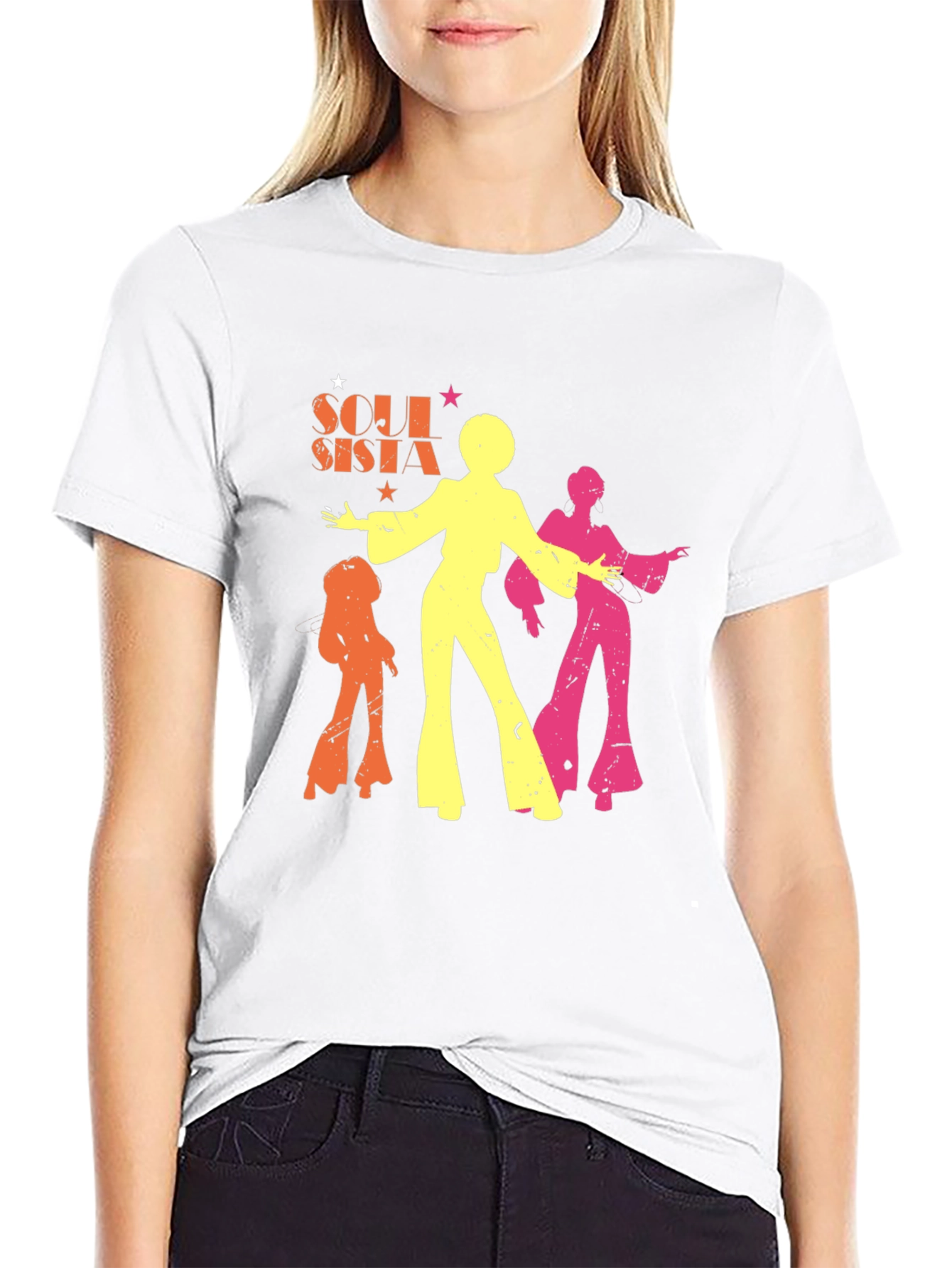 Soul Sista Graphic Tee - Retro Vibe
