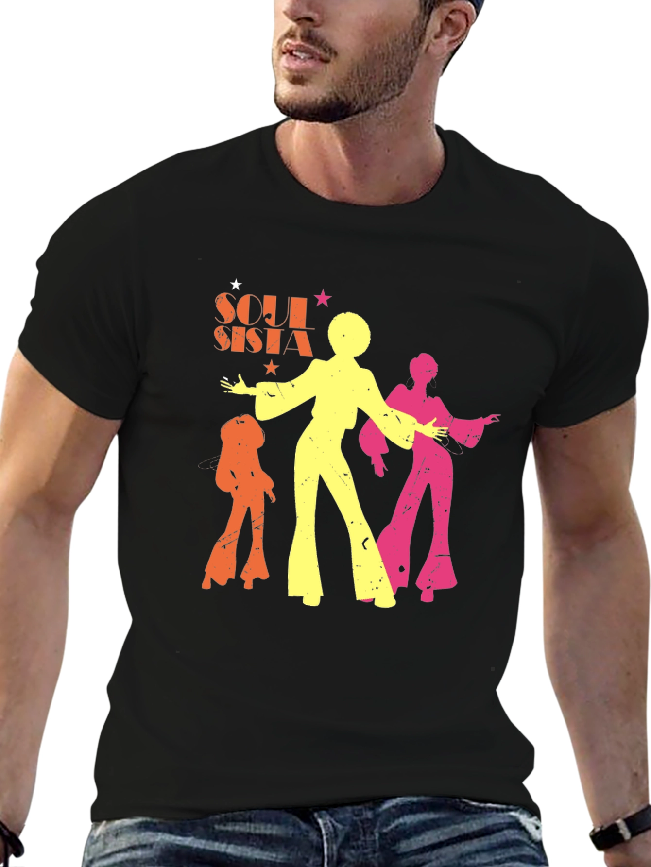 Soul Sista Graphic Tee - Retro Vibe