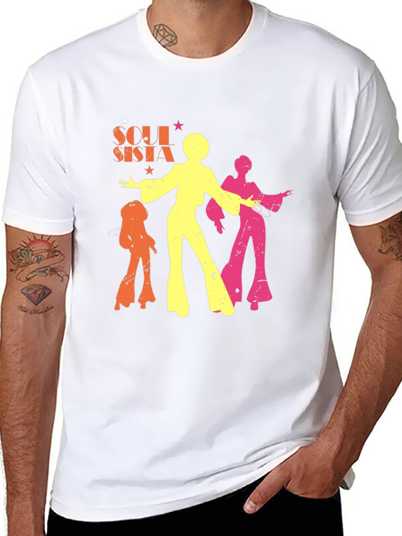 Soul Sista Graphic Tee - Retro Vibe