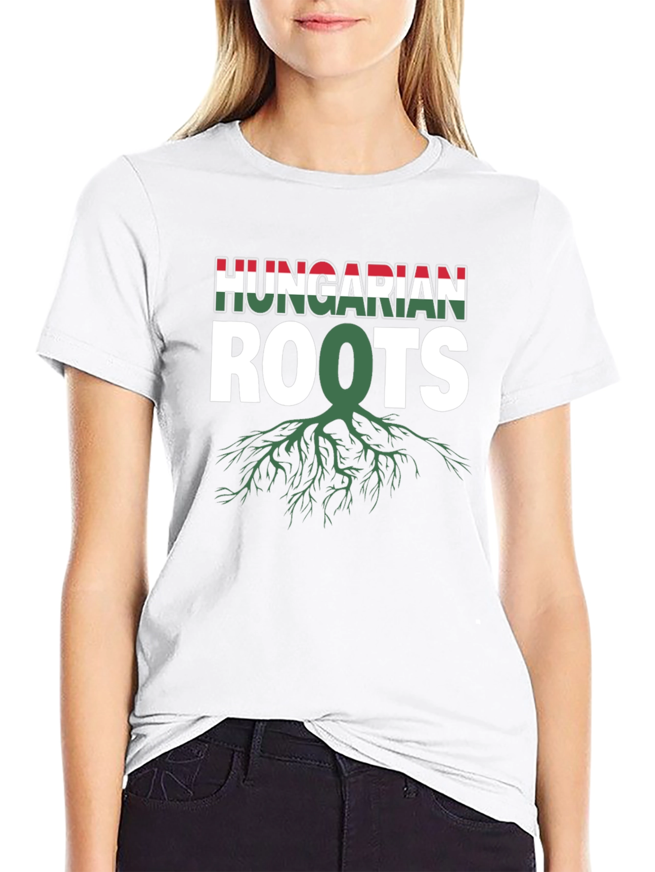 Hungarian Roots T-Shirt - Black Pride Tee