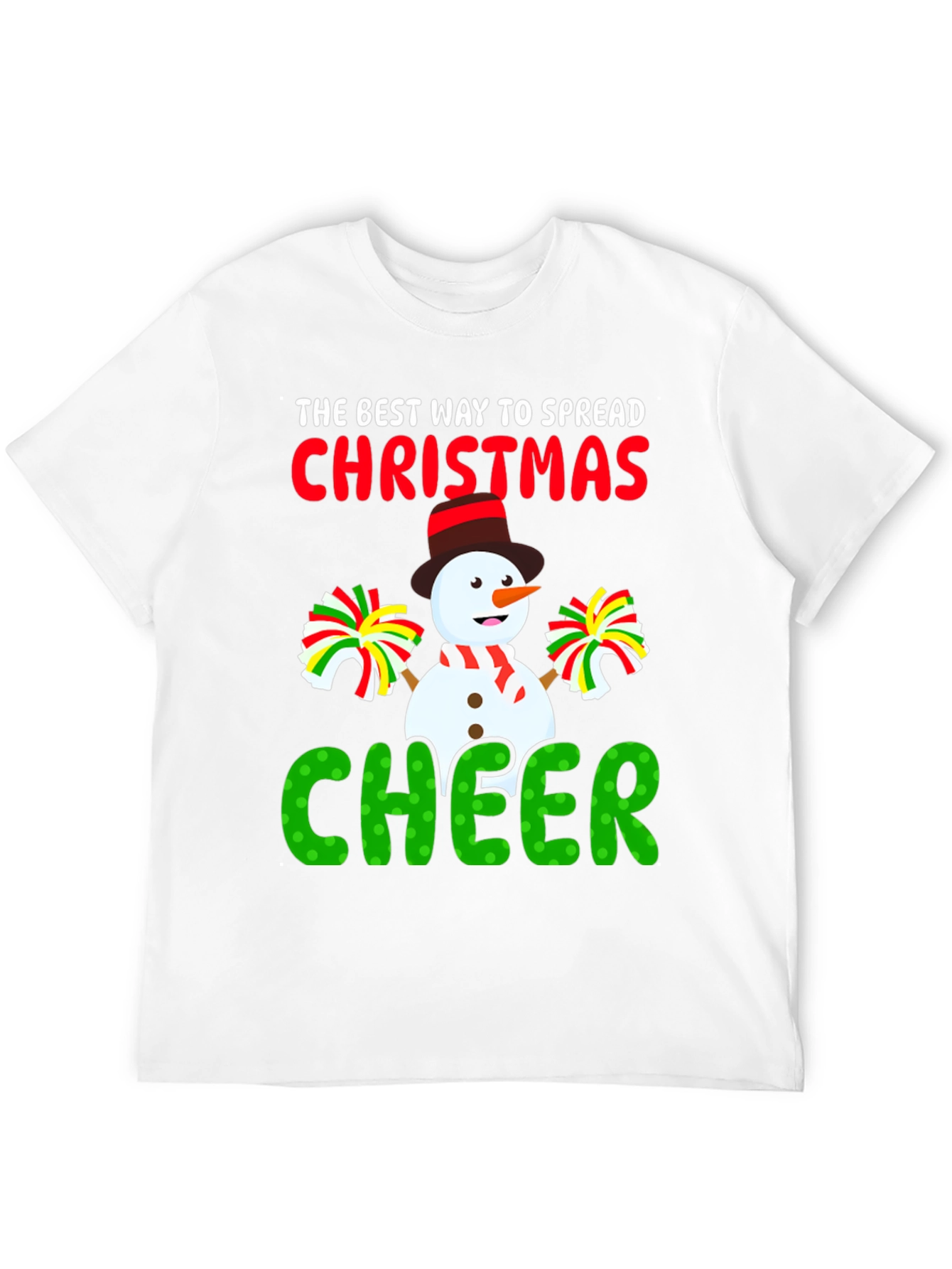 Christmas Cheer Snowman Graphic Tee