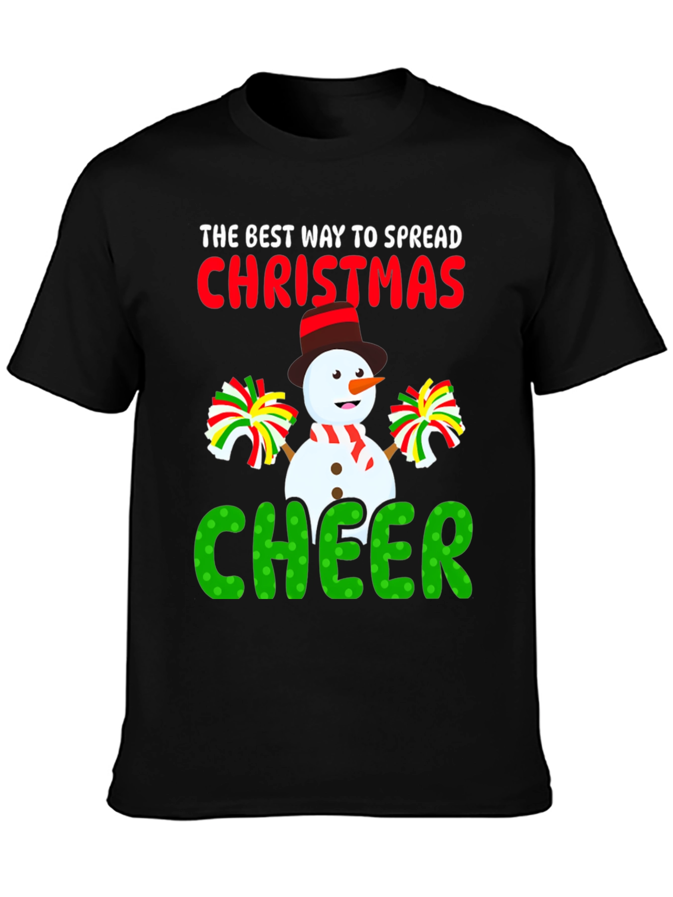 Christmas Cheer Snowman Graphic Tee