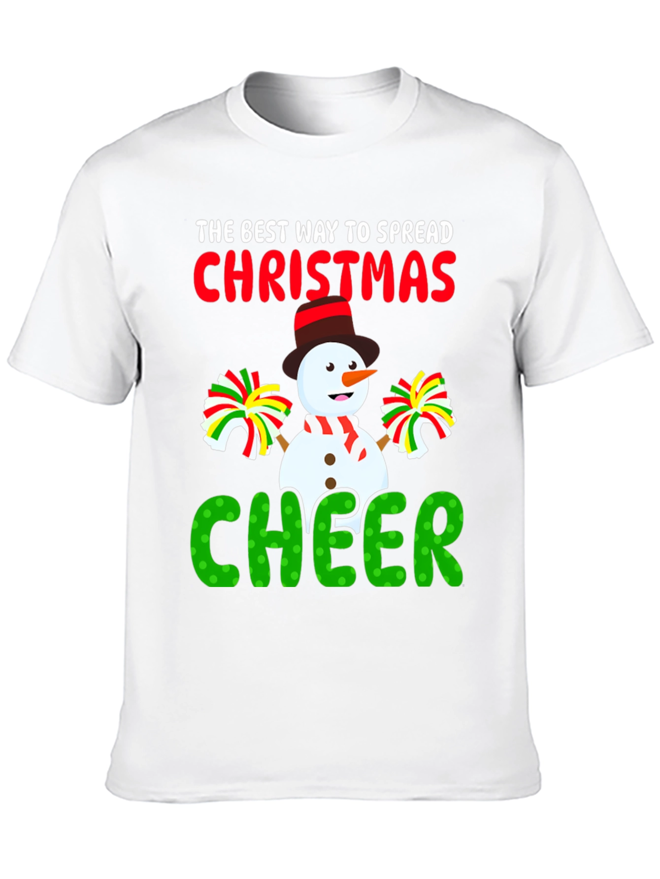 Christmas Cheer Snowman Graphic Tee