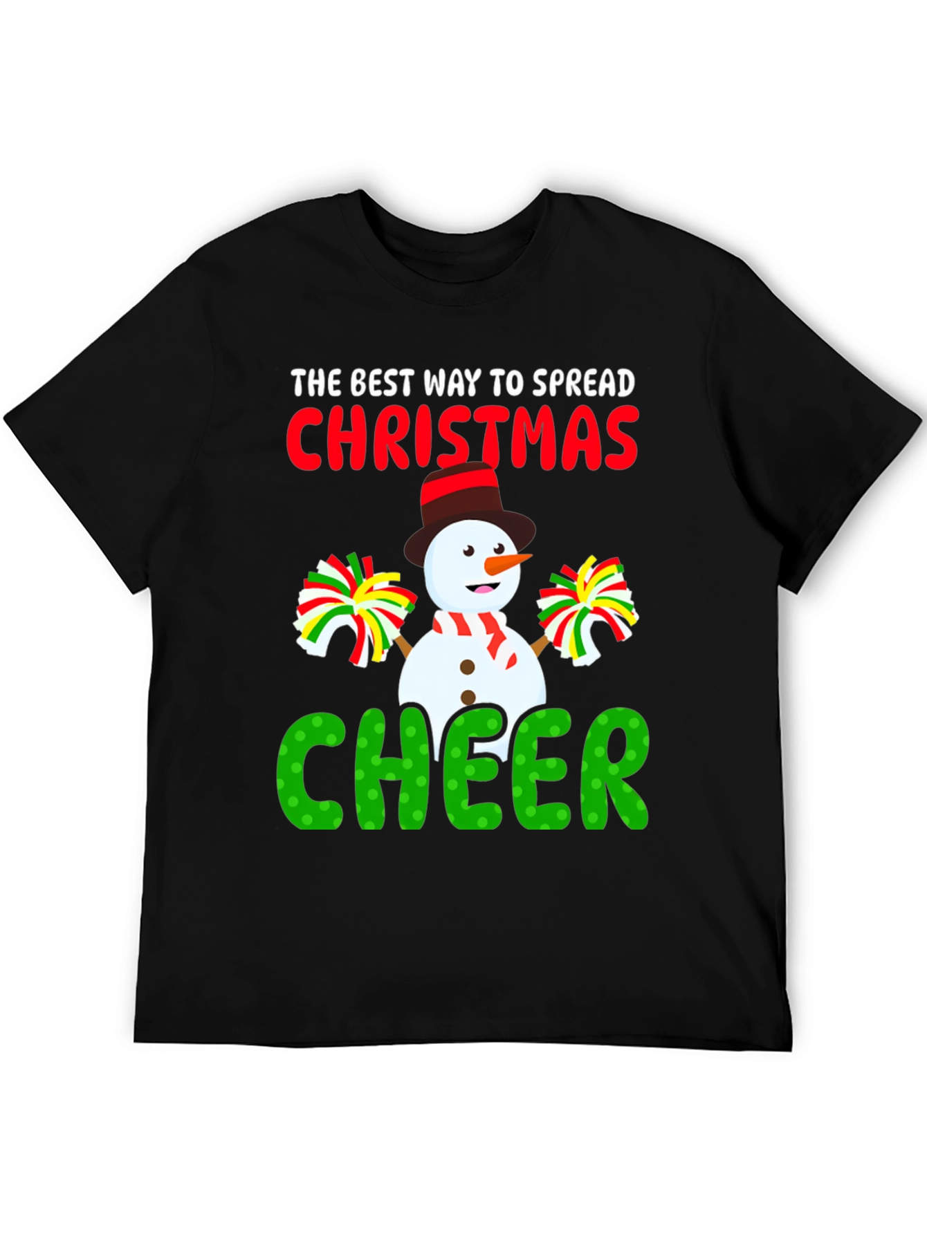 Christmas Cheer Snowman Graphic Tee